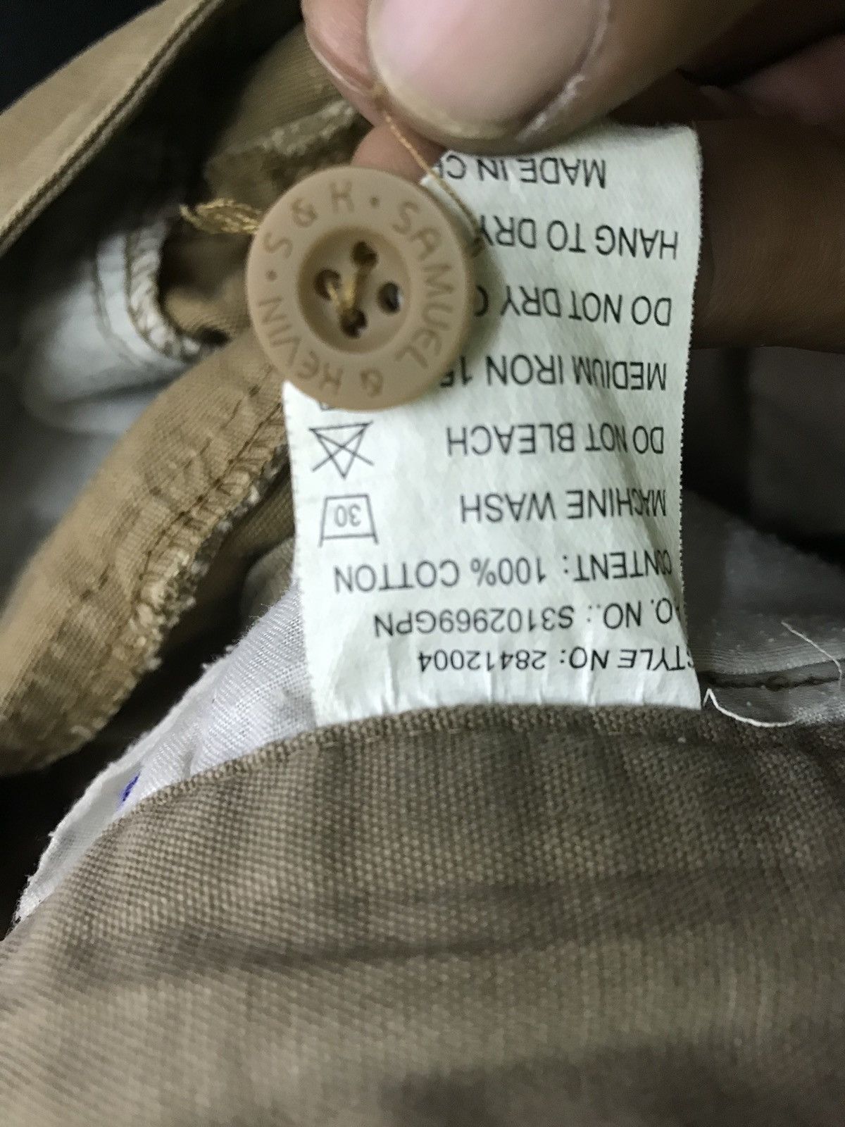 Japanese Brand Japanese Brand Samuel & Kevin Parachute Cargo Pants Size US 32 / EU 48 - 12 Thumbnail