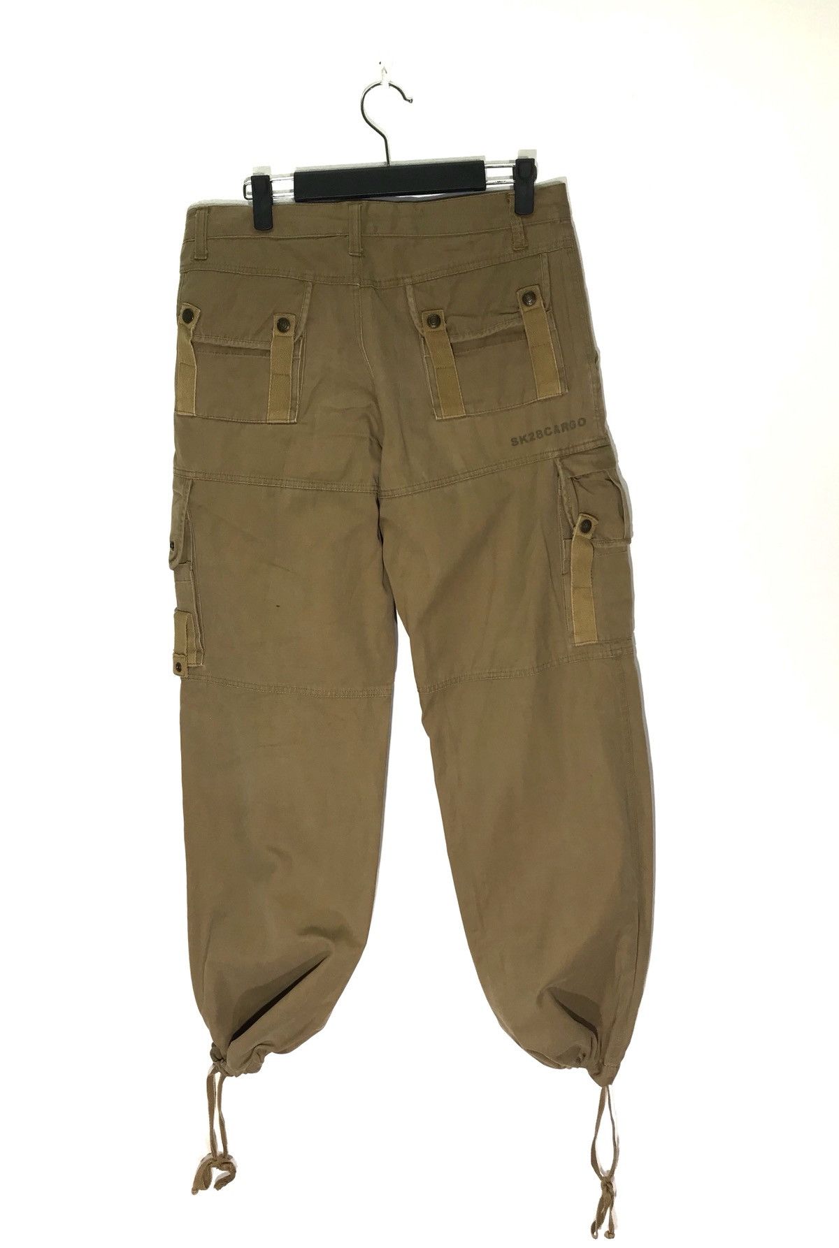 image of Samuel & Kevin Parachute Cargo Pants in Light Brown, Men's (Size 32)