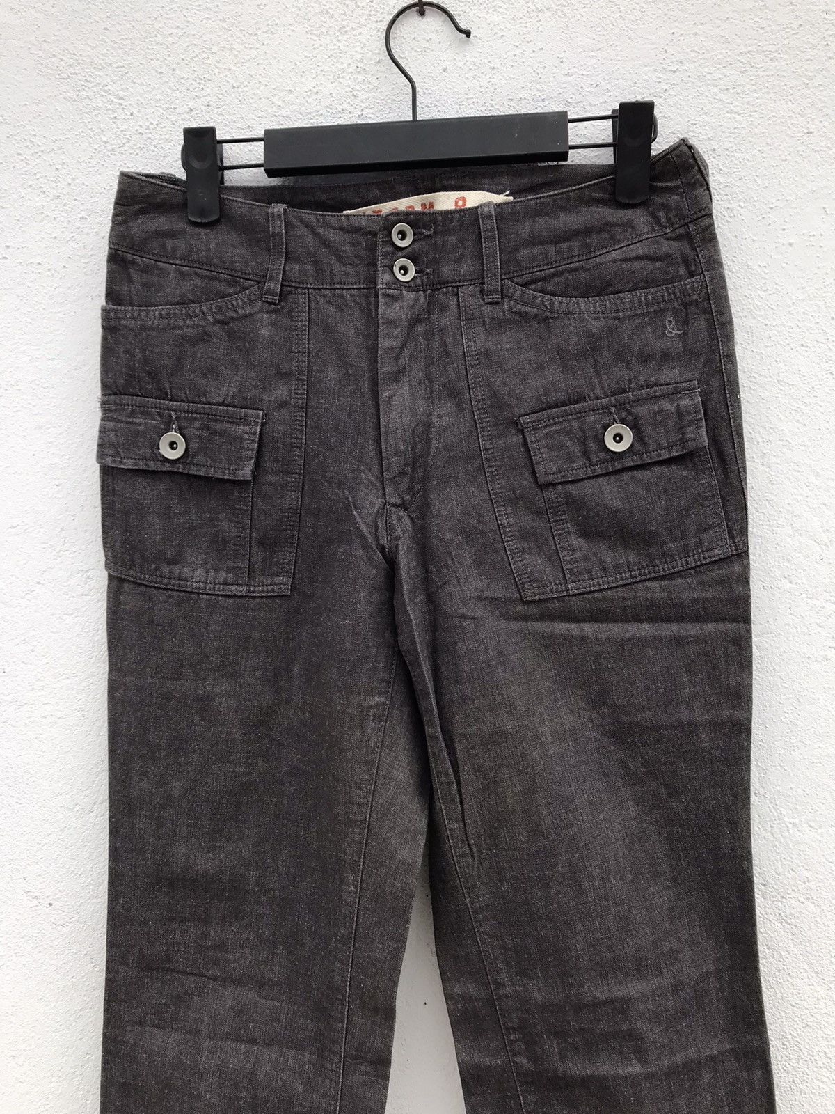 image of 45Rpm Bush Pants Made In Japan in Black, Men's (Size 28)