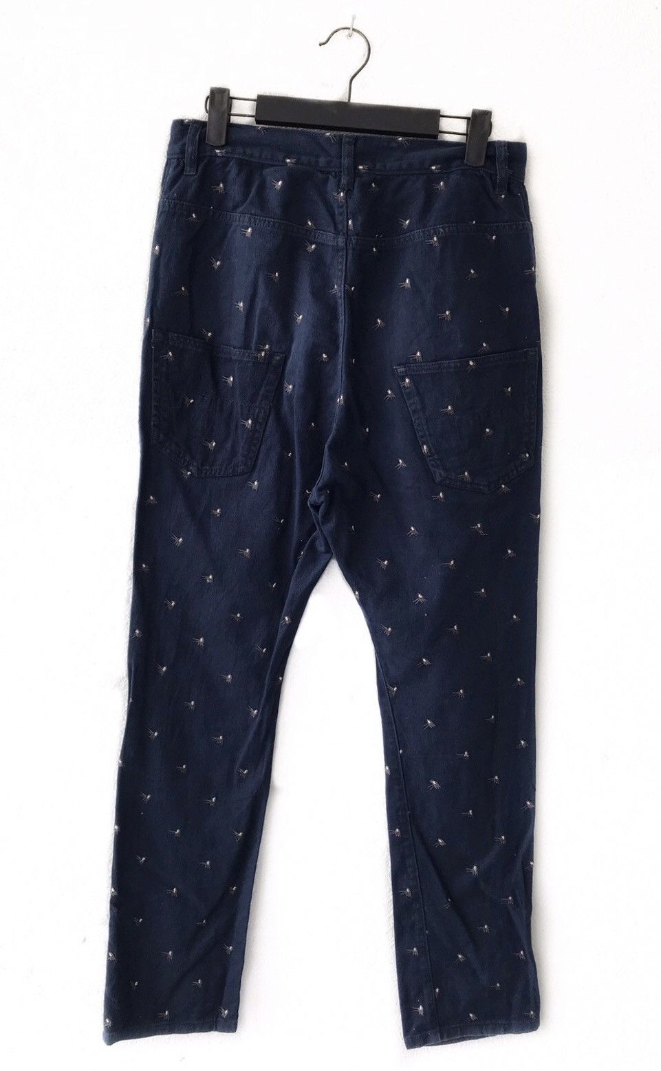 Issey Miyake × mercibeaucoup Mercibeaucoup Embroidered Drops Crotch Trousers Size US 29 - 5 Thumbnail