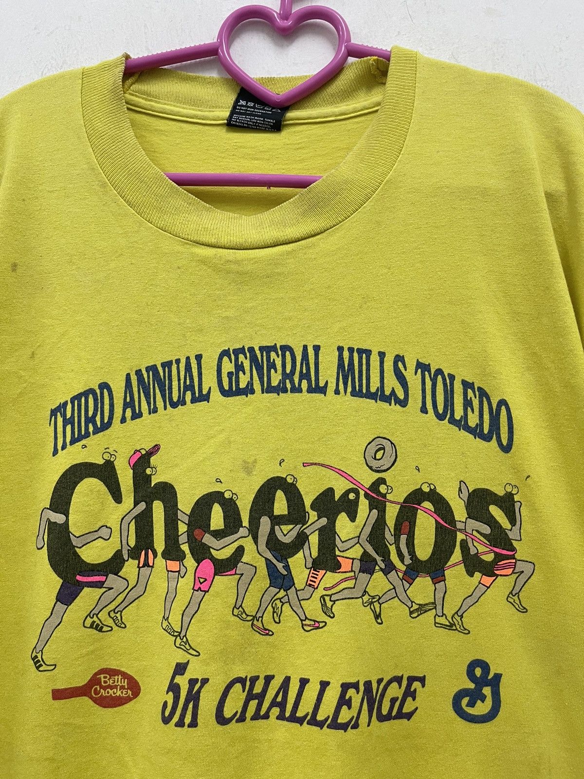 Vintage Rare Vintage 5k Challenge Cheerios Nike Adidas Shoes Tee Size US XL / EU 56 / 4 - 3 Thumbnail