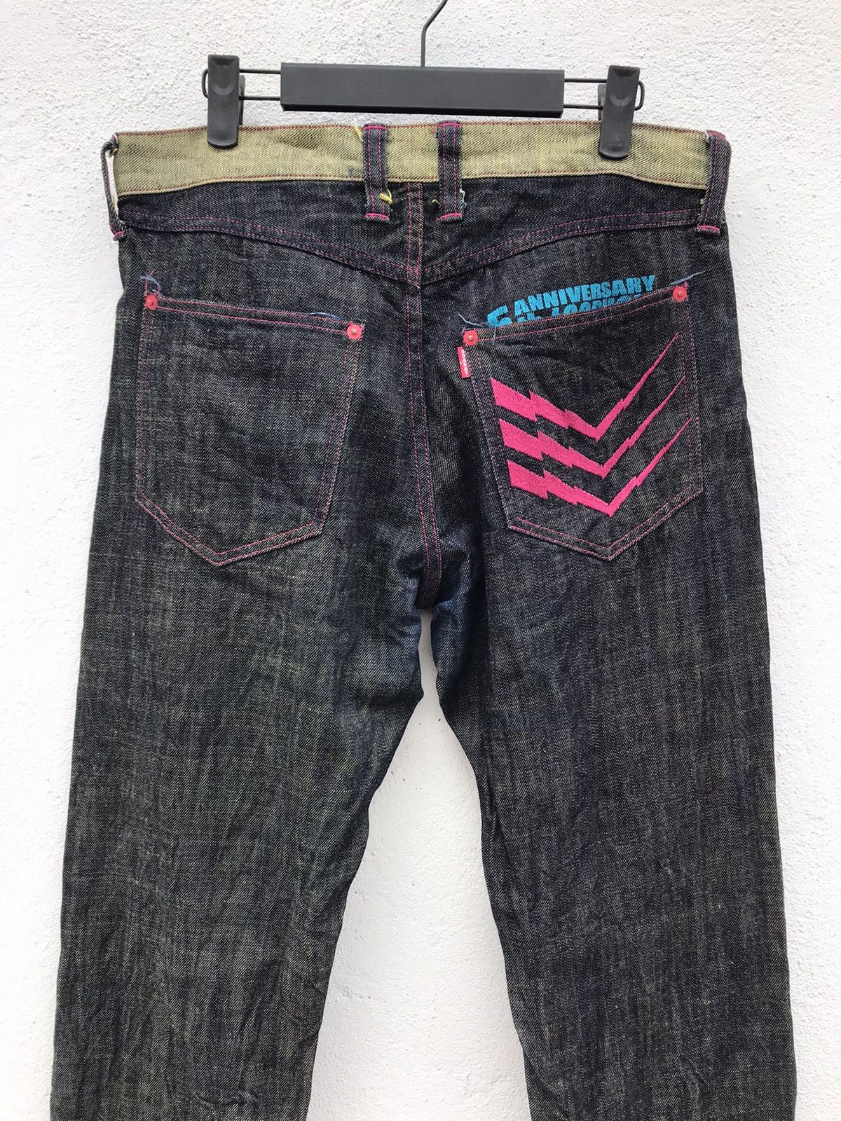 Japanese Brand Made In Japan Doarat Slim Fits Jeans Size US 33 - 3 Thumbnail