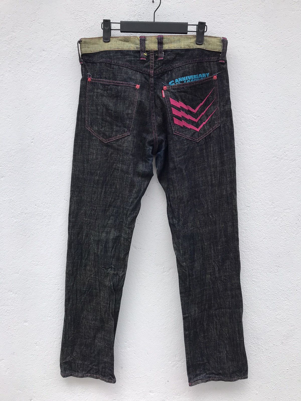 Japanese Brand Made In Japan Doarat Slim Fits Jeans Size US 33 - 2 Thumbnail