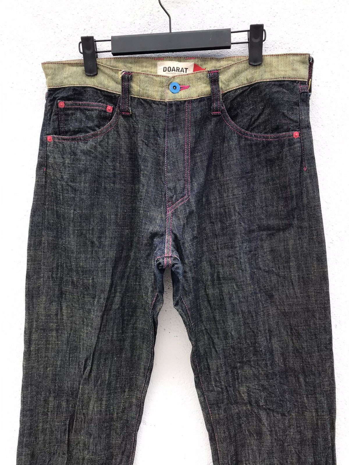 Japanese Brand Made In Japan Doarat Slim Fits Jeans Size US 33 - 7 Thumbnail