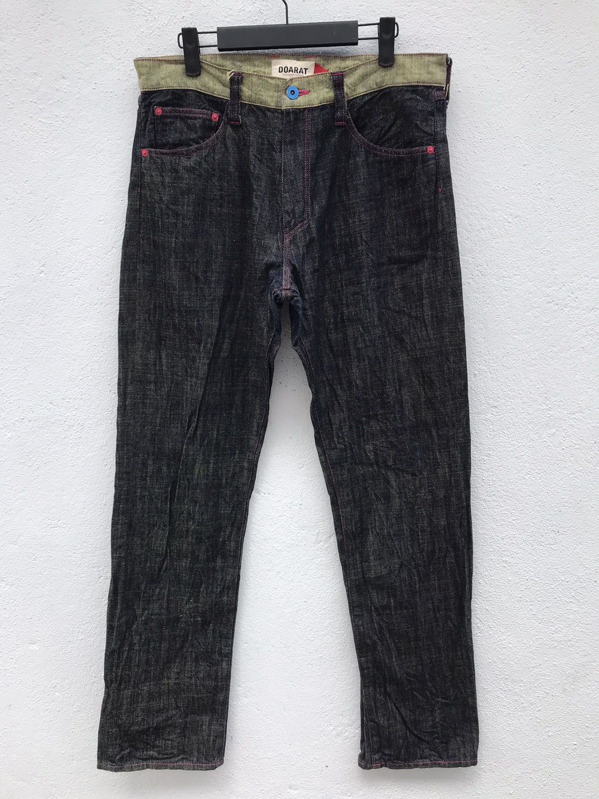 Japanese Brand Made In Japan Doarat Slim Fits Jeans Size US 33 - 6 Thumbnail