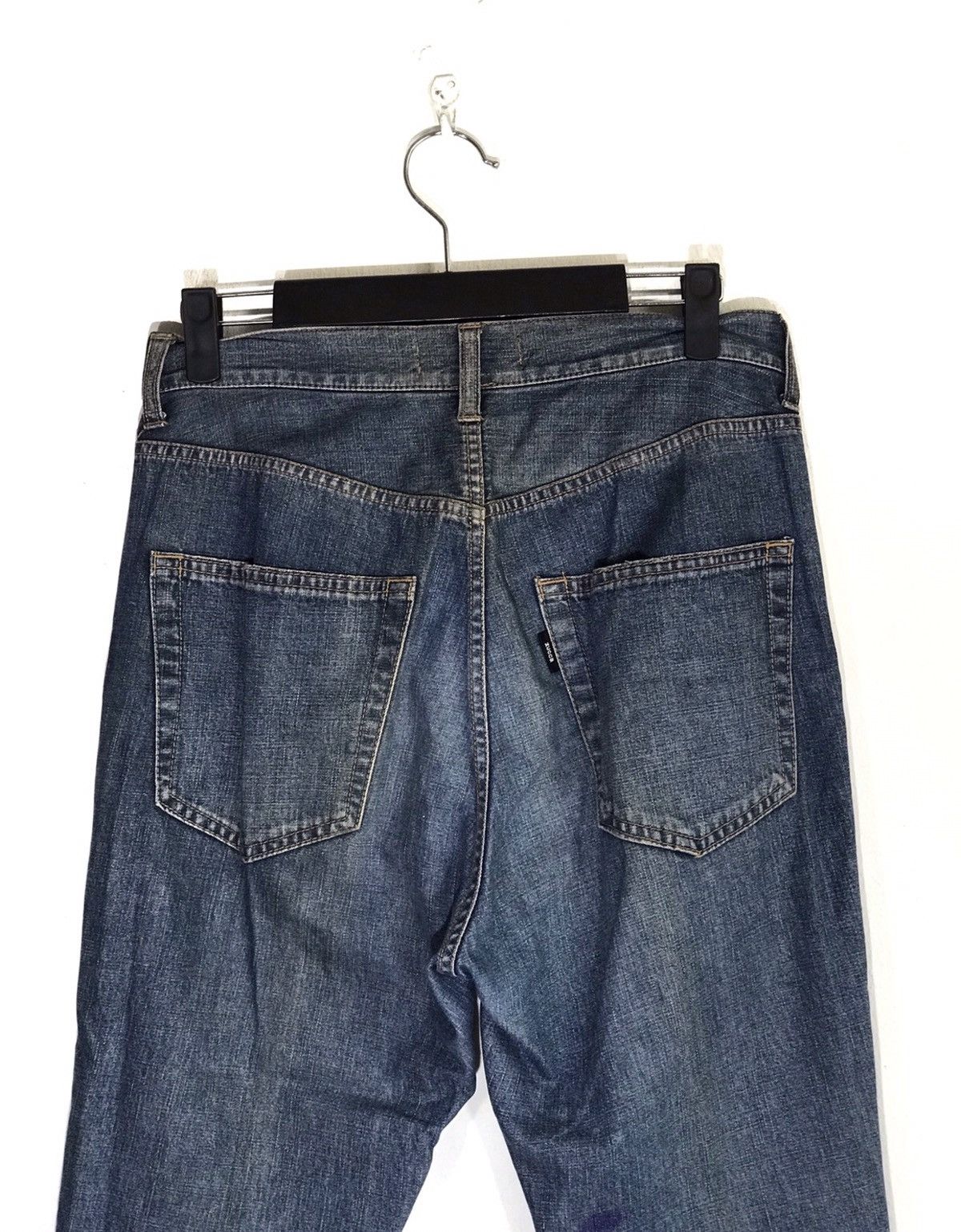 CABANE de ZUCCa × Issey Miyake Made In Japan Zucca Distressed Rips Denim Jeans Size US 29 - 4 Thumbnail