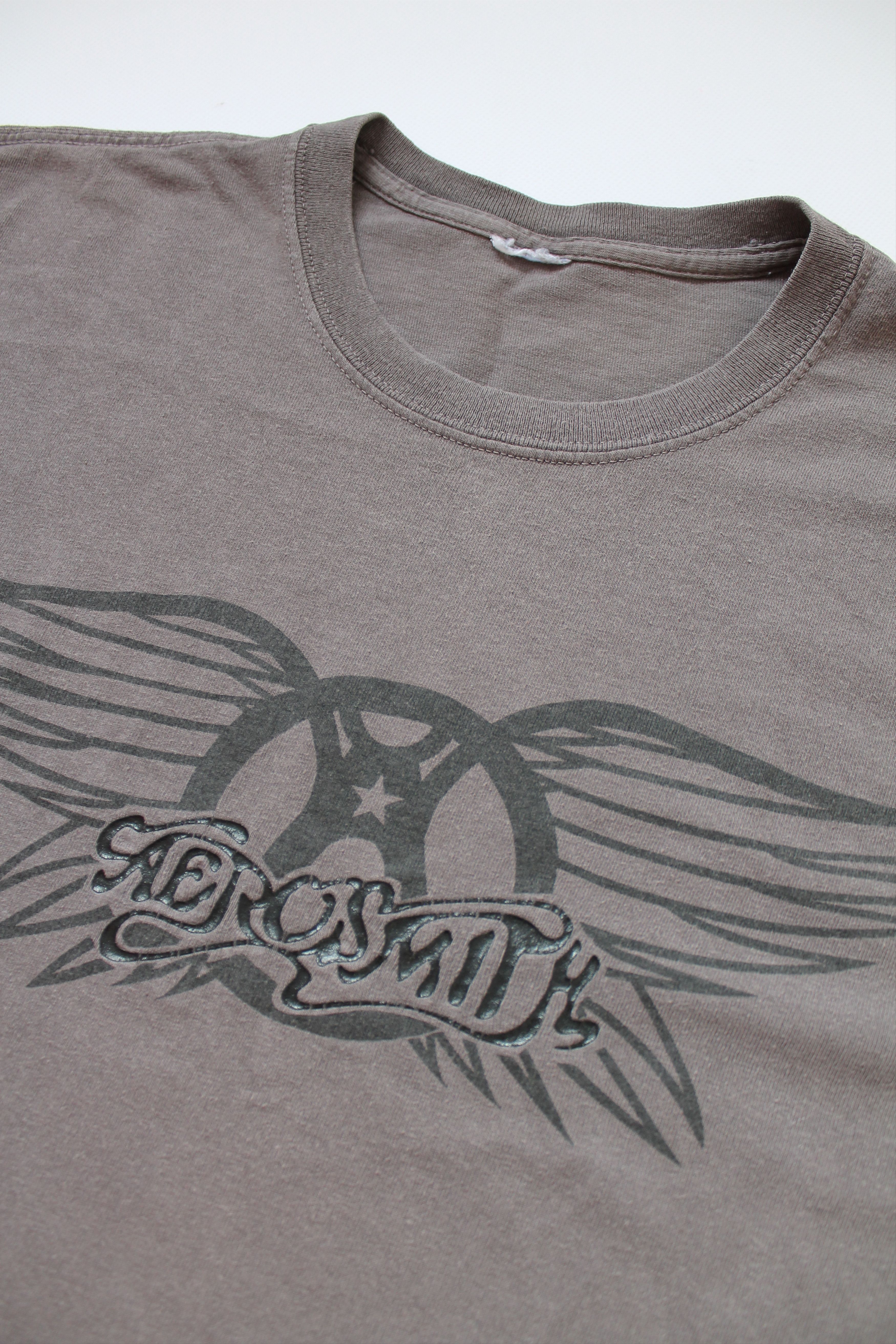 Aerosmith AEROSMITH Vintage faded tee T-shirt Band y2k shirt Size US L / EU 52-54 / 3 - 8 Thumbnail