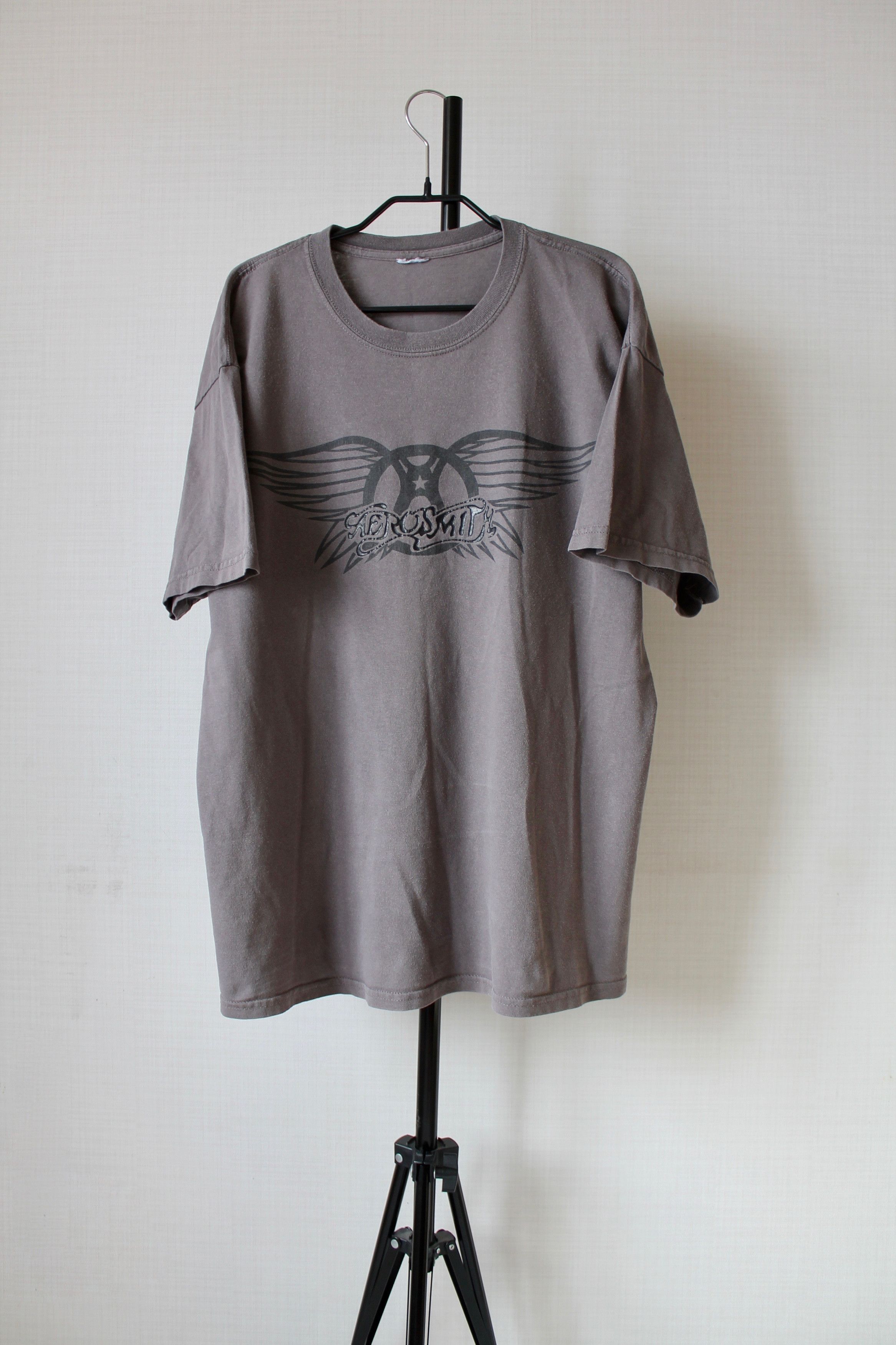 Aerosmith AEROSMITH Vintage faded tee T-shirt Band y2k shirt Size US L / EU 52-54 / 3 - 1 Thumbnail