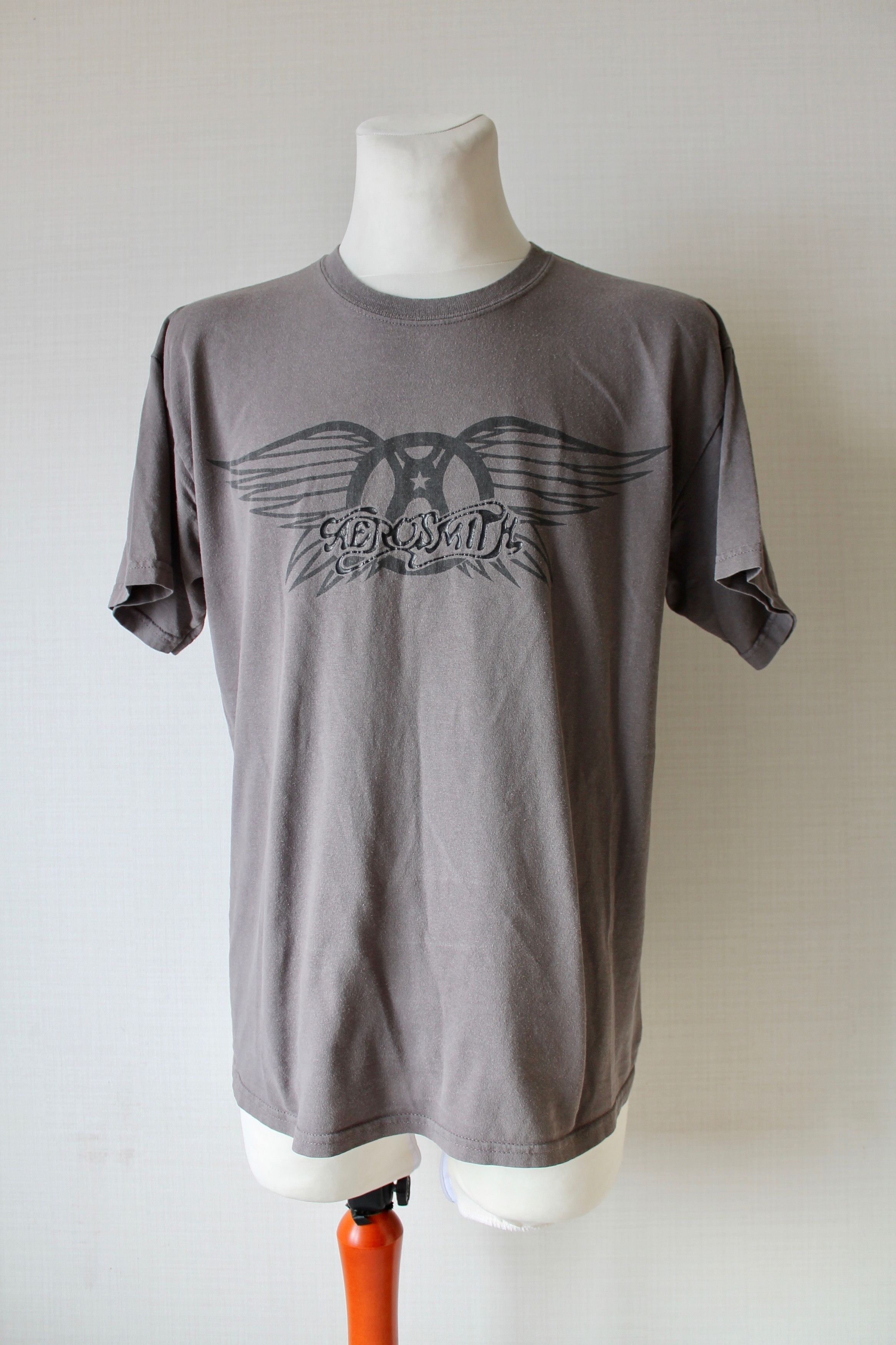 Aerosmith AEROSMITH Vintage faded tee T-shirt Band y2k shirt Size US L / EU 52-54 / 3 - 9 Thumbnail