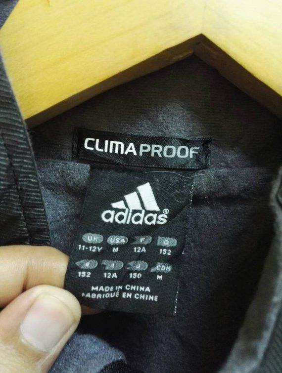 Adidas 💥RARE💥 Vintage Adidas Windbreaker Jacket Zipper big Logo Size US S / EU 44-46 / 1 - 5 Thumbnail