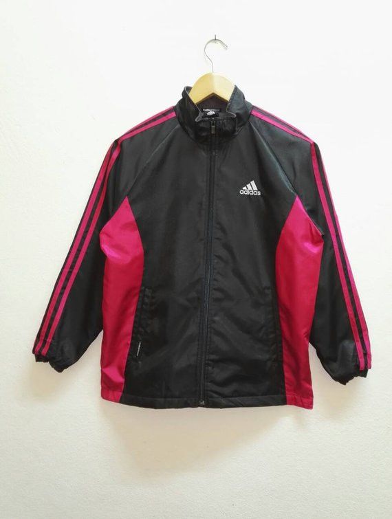 Adidas 💥RARE💥 Vintage Adidas Windbreaker Jacket Zipper big Logo Size US S / EU 44-46 / 1 - 3 Thumbnail