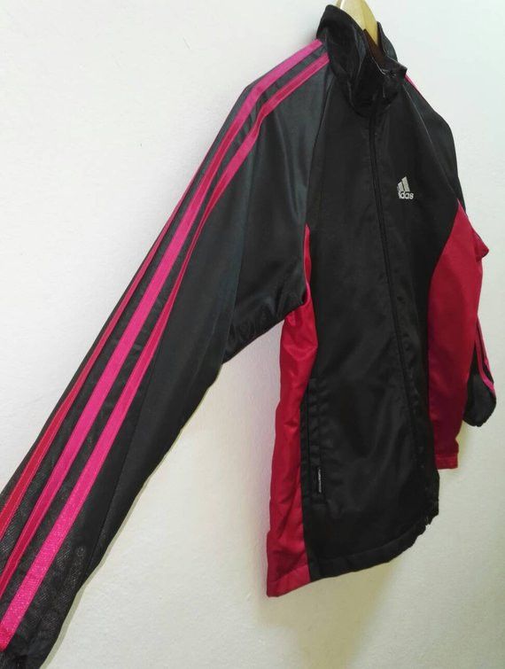 Adidas 💥RARE💥 Vintage Adidas Windbreaker Jacket Zipper big Logo Size US S / EU 44-46 / 1 - 4 Thumbnail