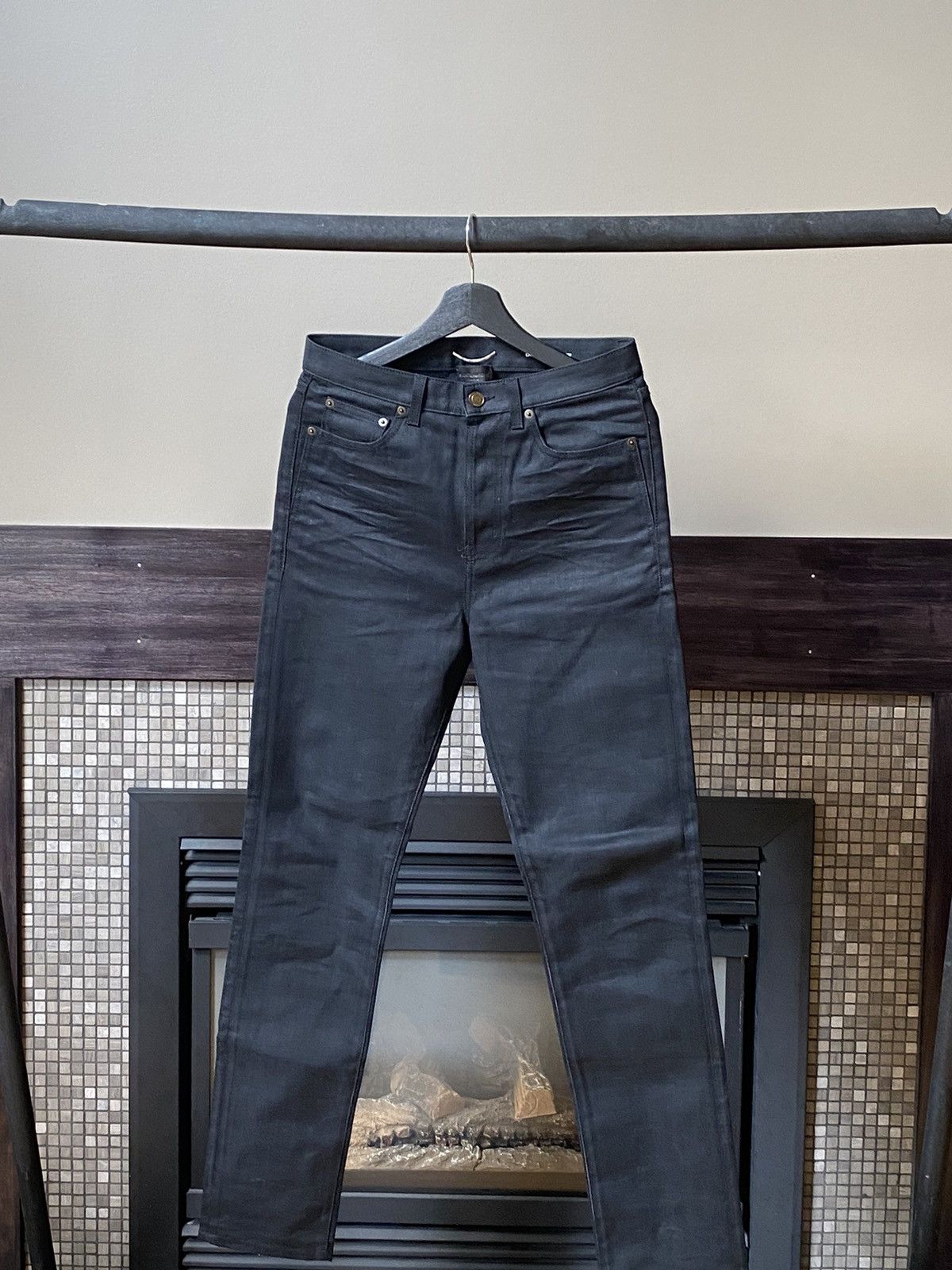 Saint Laurent Paris Saint Laurent SS19 D20 Straight Jeans Grailed