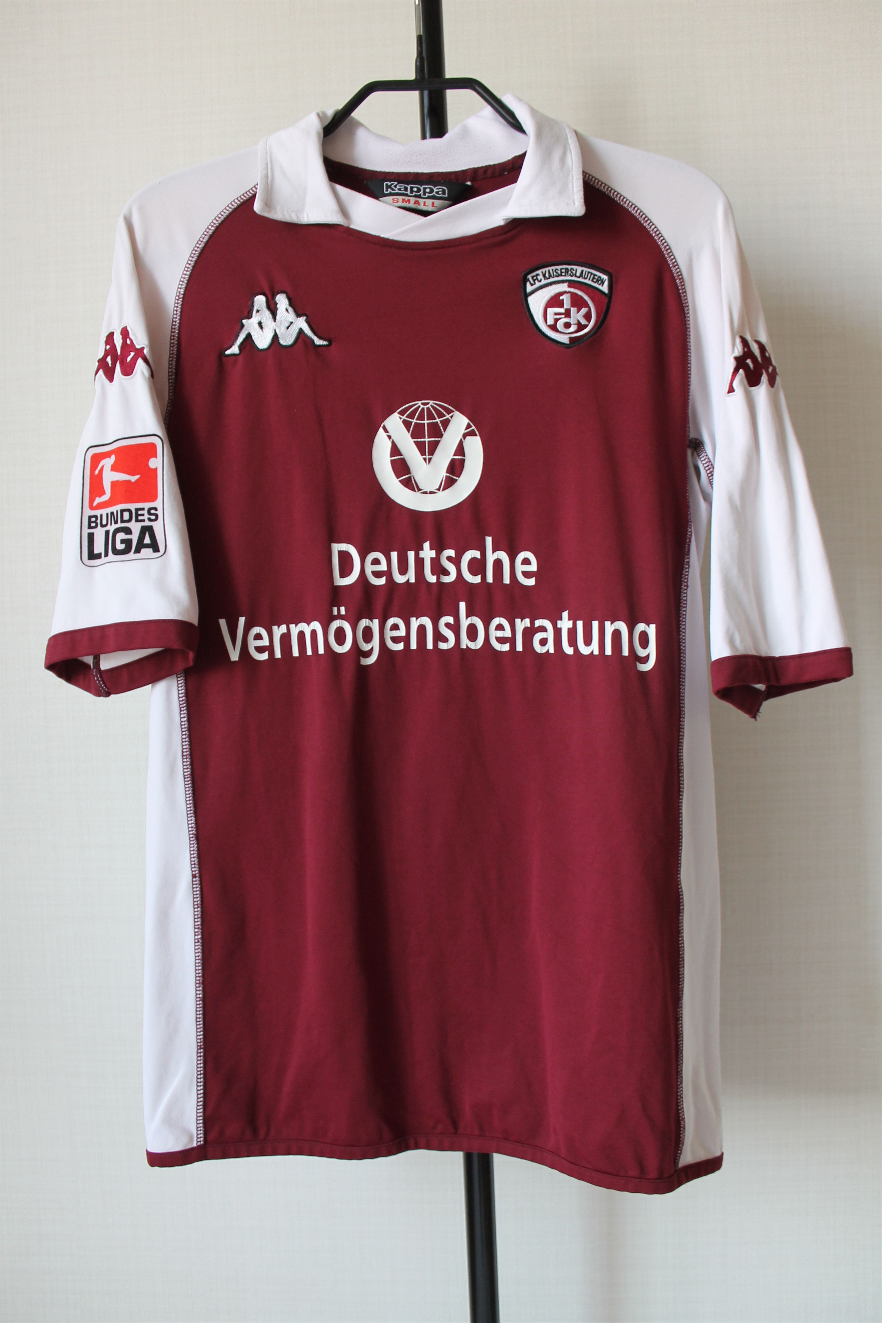 Kappa × Vintage 2004 Janker 1. FC Kaiserslautern Soccer Jersey Bundes Liga Size US S / EU 44-46 / 1 - 3 Thumbnail
