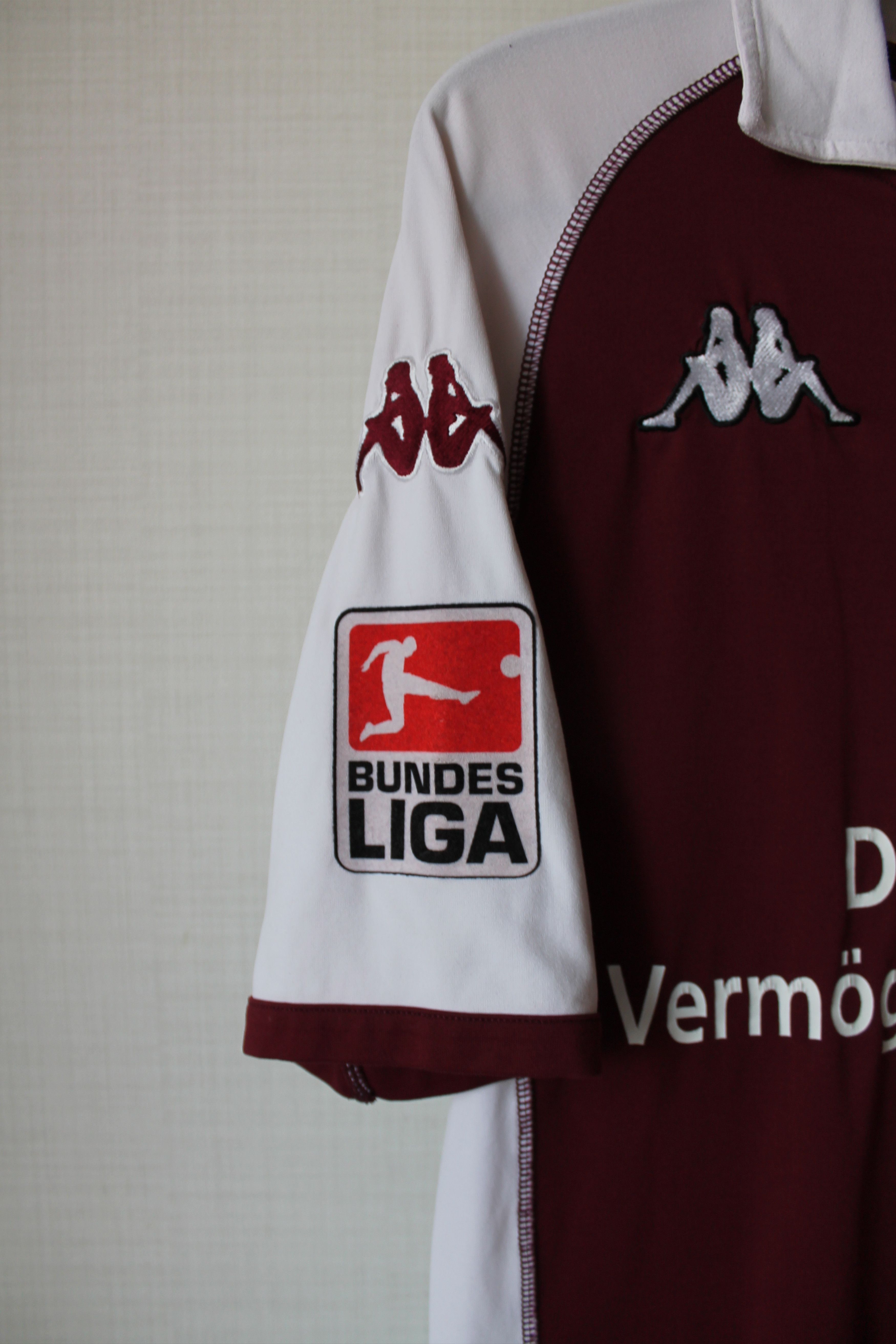 Kappa × Vintage 2004 Janker 1. FC Kaiserslautern Soccer Jersey Bundes Liga Size US S / EU 44-46 / 1 - 4 Thumbnail