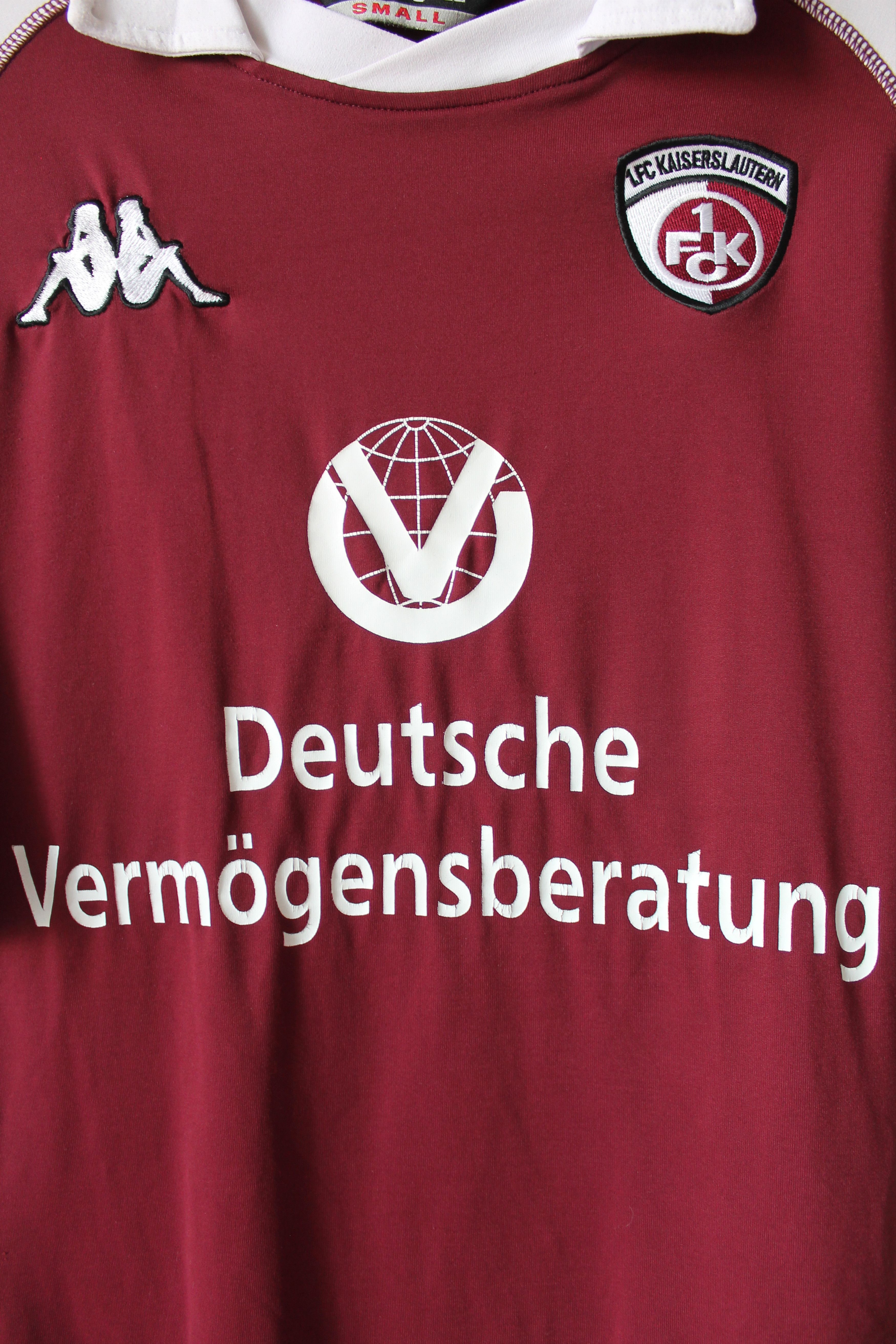 Kappa × Vintage 2004 Janker 1. FC Kaiserslautern Soccer Jersey Bundes Liga Size US S / EU 44-46 / 1 - 7 Thumbnail