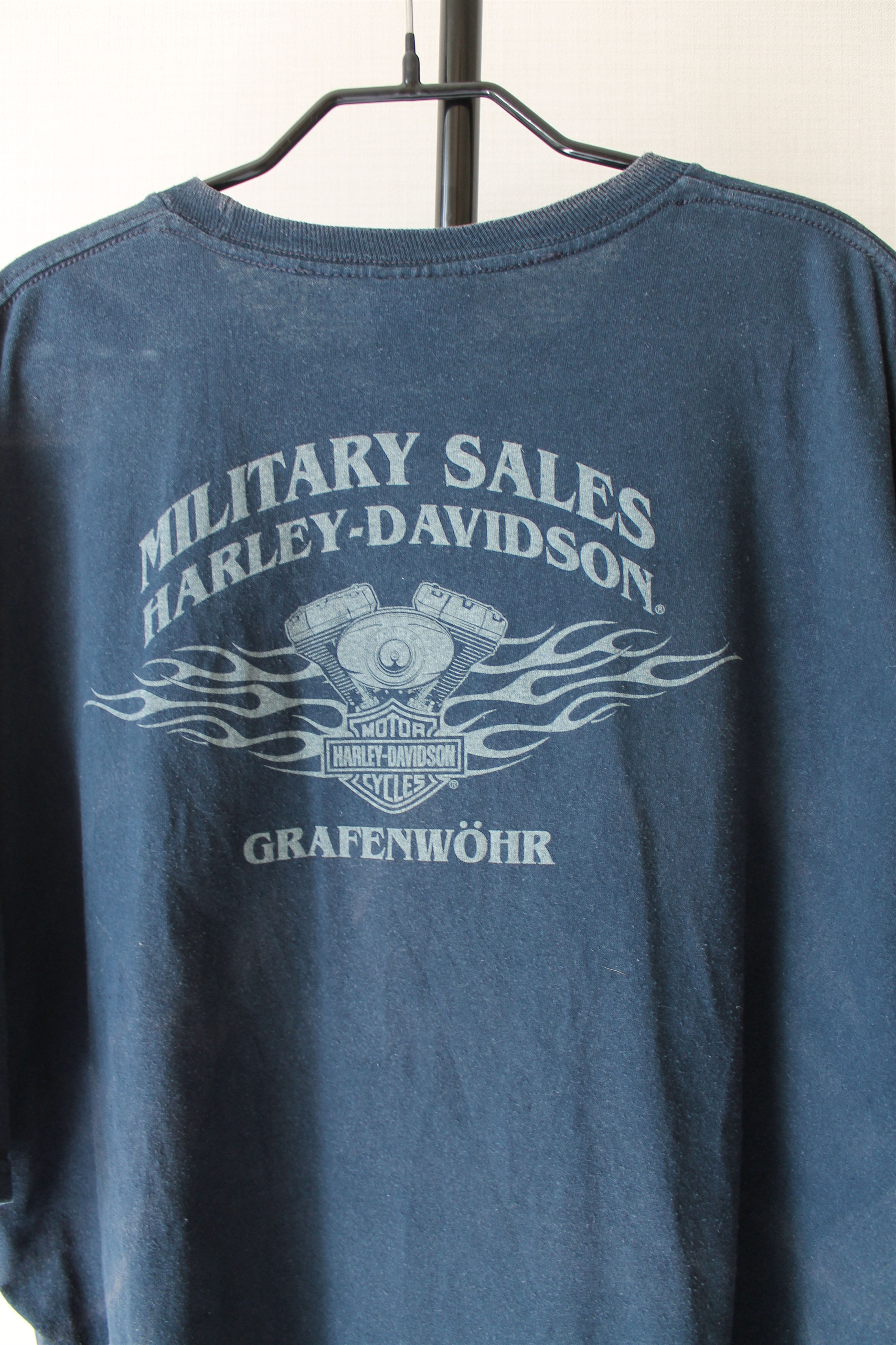Harley Davidson 2012 Rare Print Harley Davidson Faded trashed Mexico Bravado Size US XXL / EU 58 / 5 - 6 Thumbnail