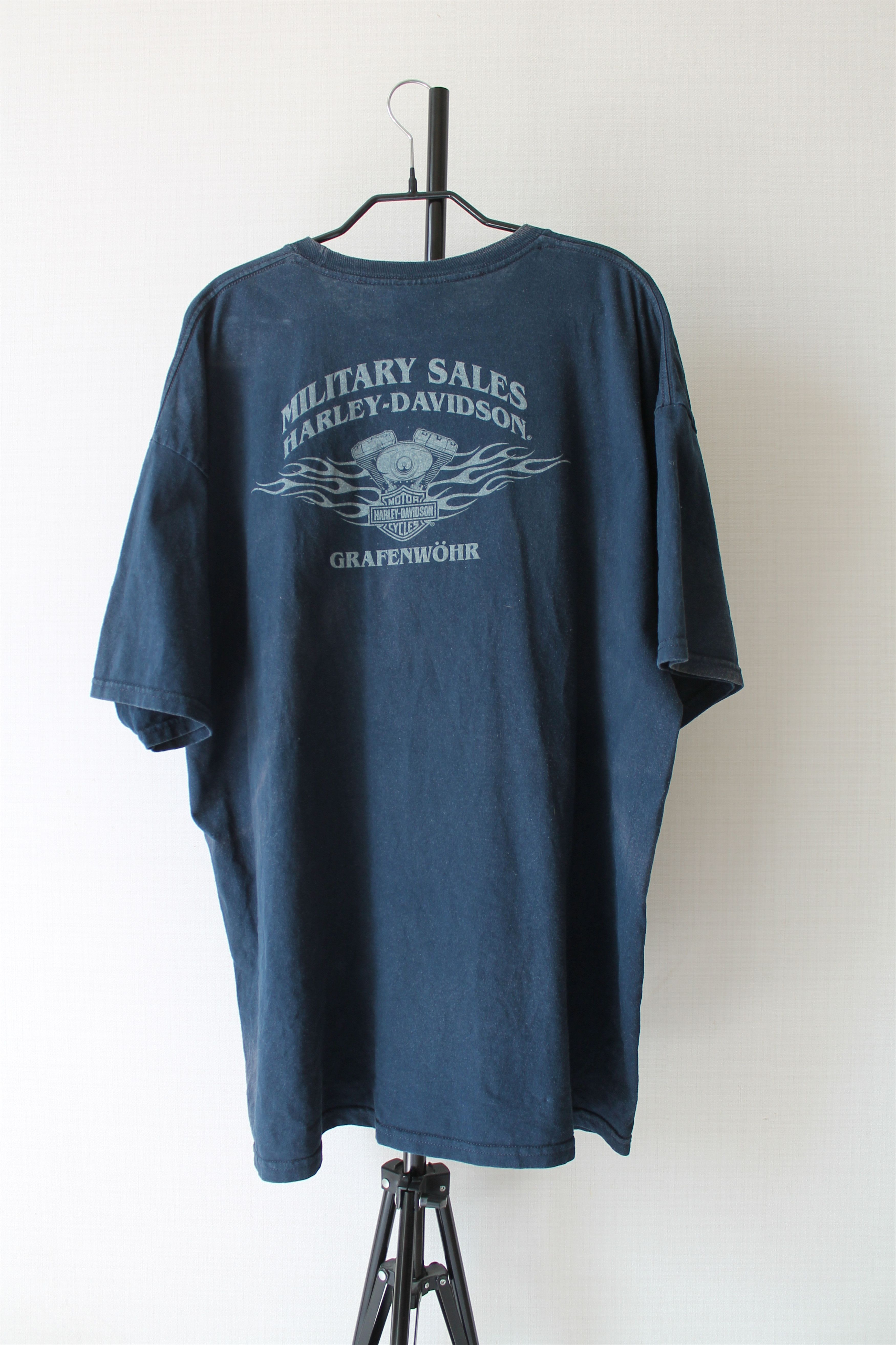 Harley Davidson 2012 Rare Print Harley Davidson Faded trashed Mexico Bravado Size US XXL / EU 58 / 5 - 5 Thumbnail