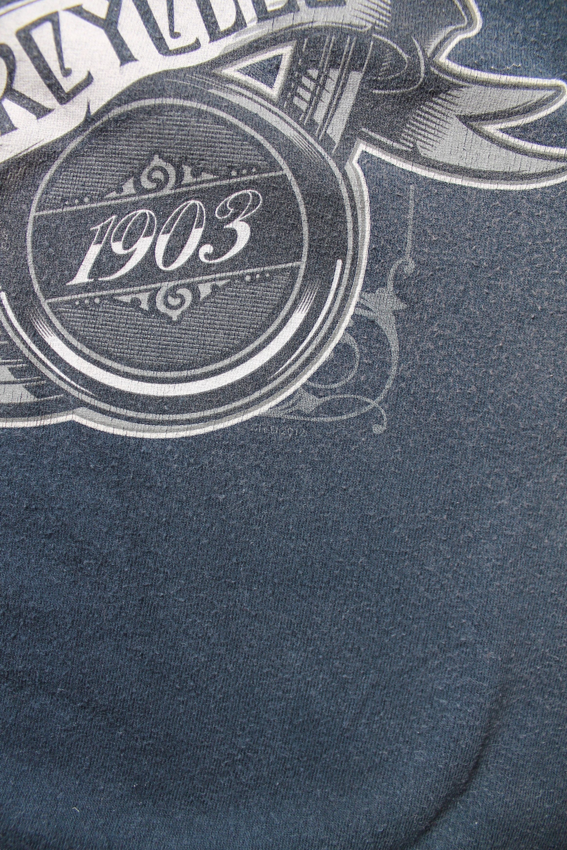 Harley Davidson 2012 Rare Print Harley Davidson Faded trashed Mexico Bravado Size US XXL / EU 58 / 5 - 13 Thumbnail