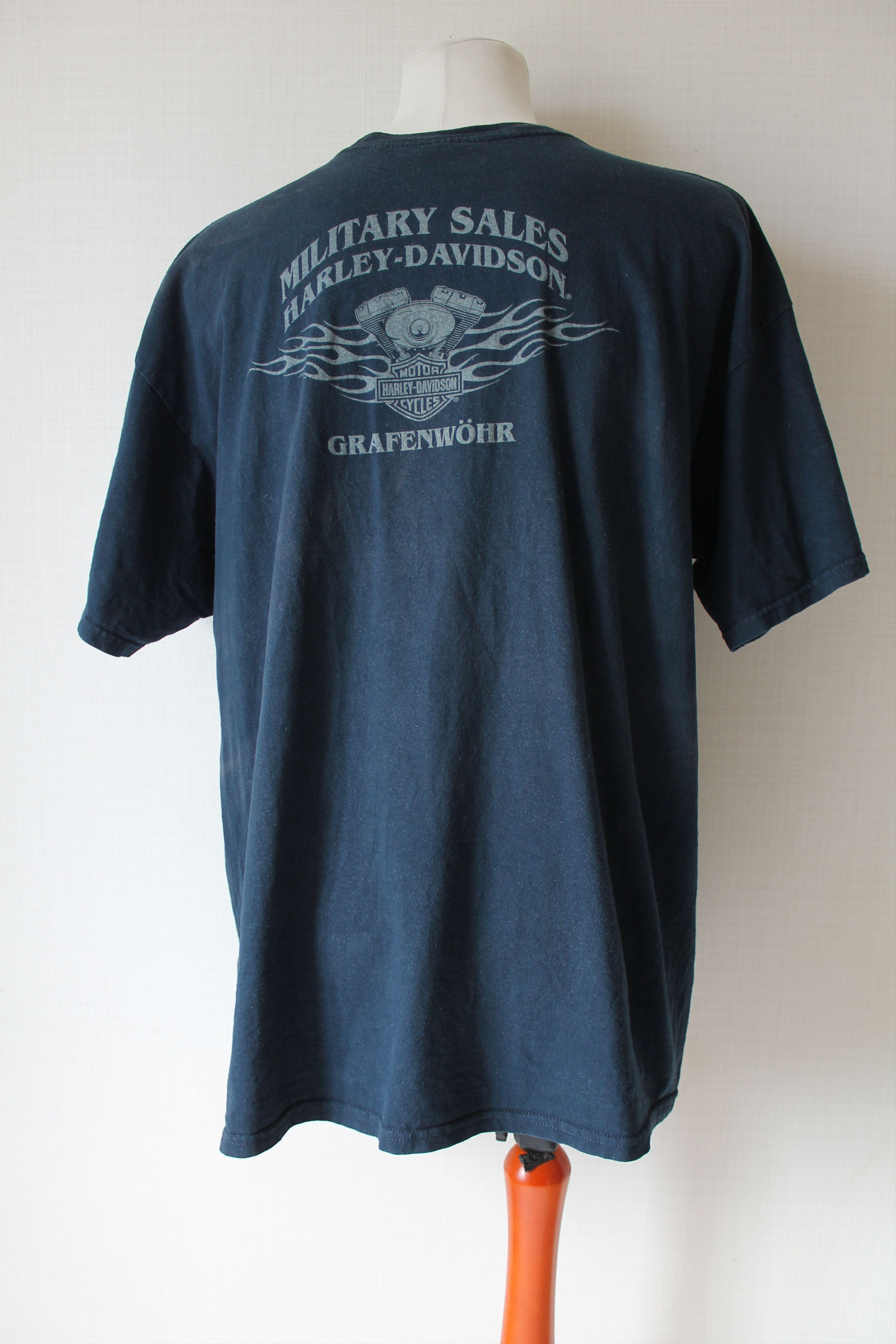Harley Davidson 2012 Rare Print Harley Davidson Faded trashed Mexico Bravado Size US XXL / EU 58 / 5 - 11 Thumbnail