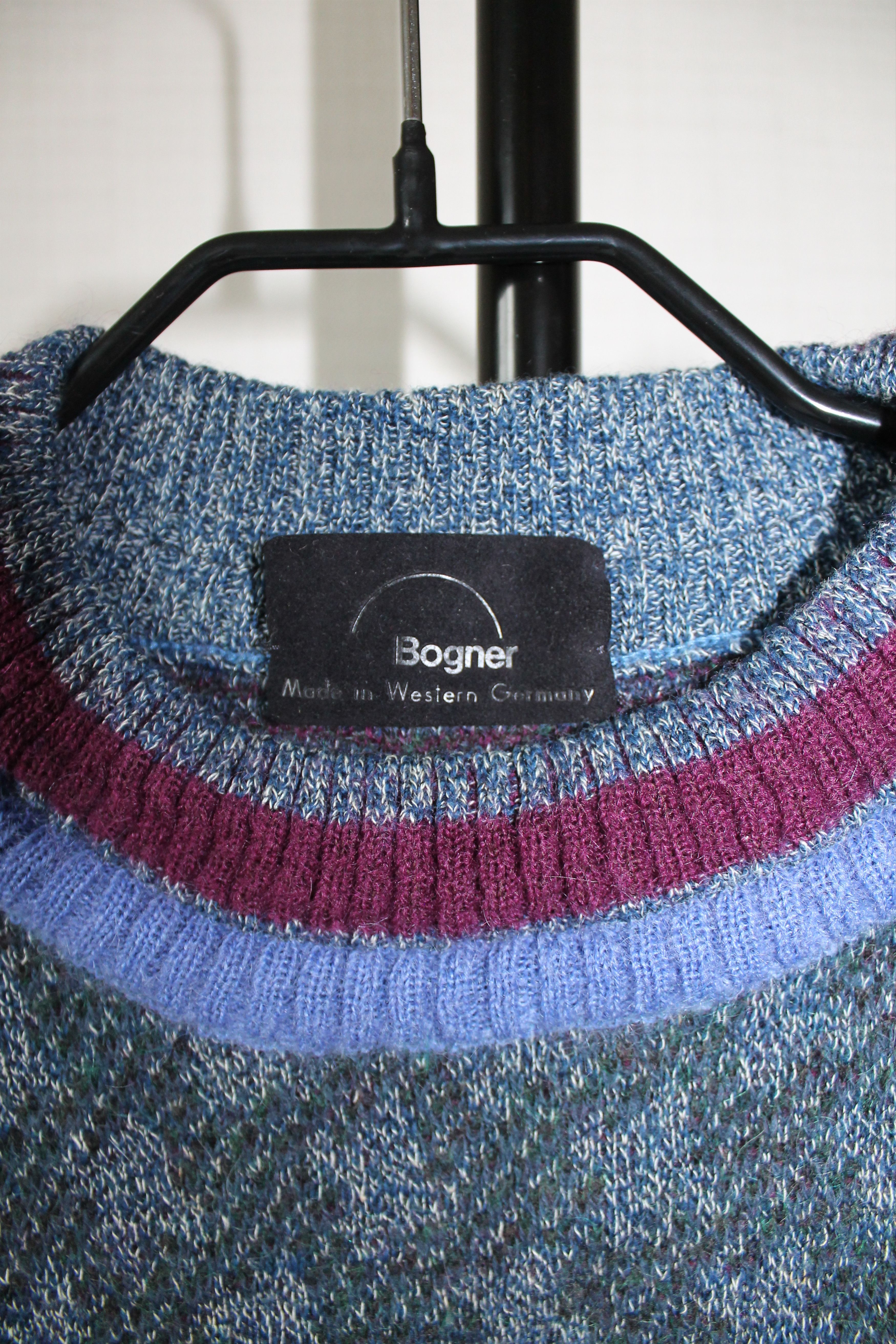 Bogner 80's BOGNER Wool Mohair Alpaca Sweater Rooster Ski Size US M / EU 48-50 / 2 - 4 Thumbnail