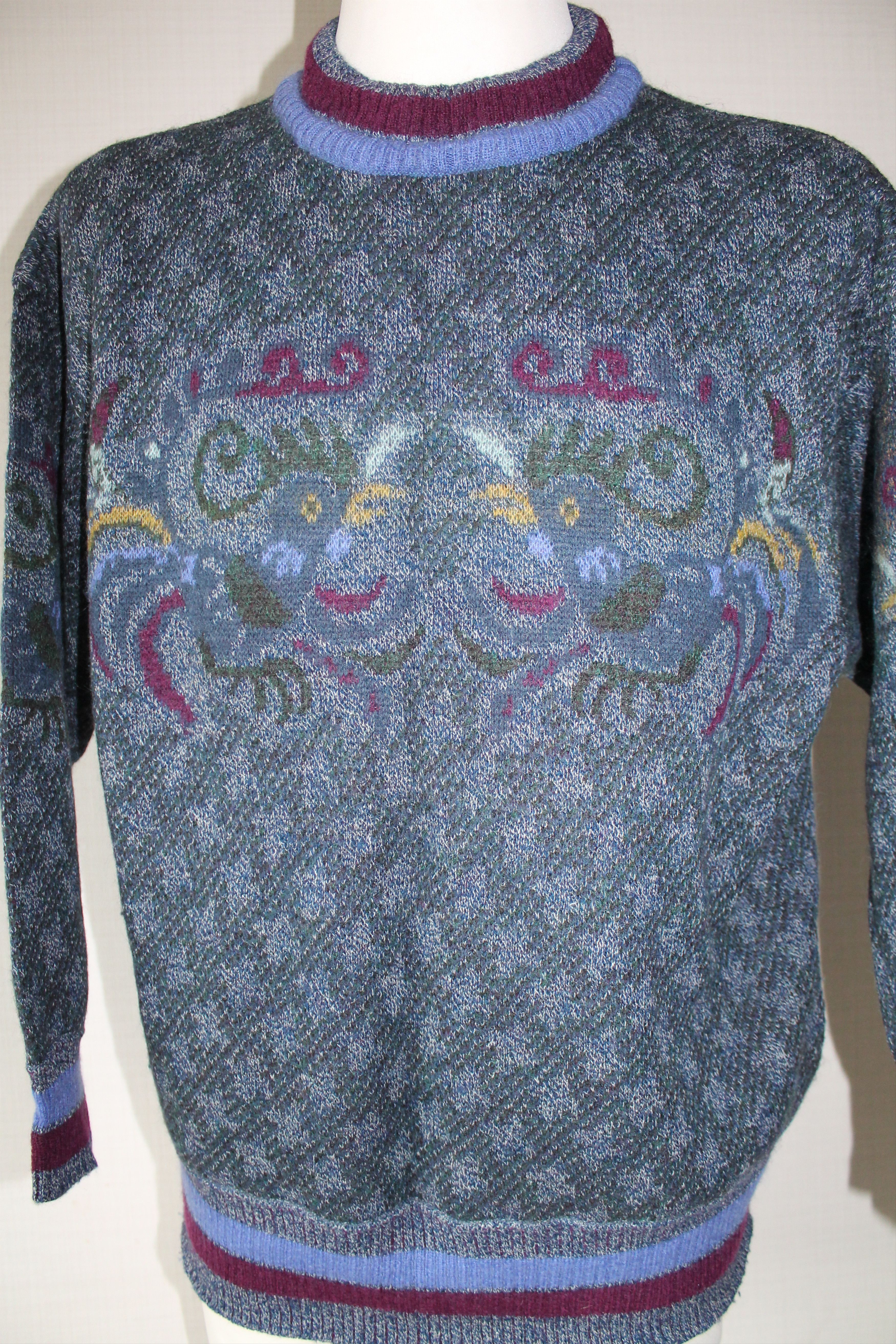 Bogner 80's BOGNER Wool Mohair Alpaca Sweater Rooster Ski Size US M / EU 48-50 / 2 - 3 Thumbnail