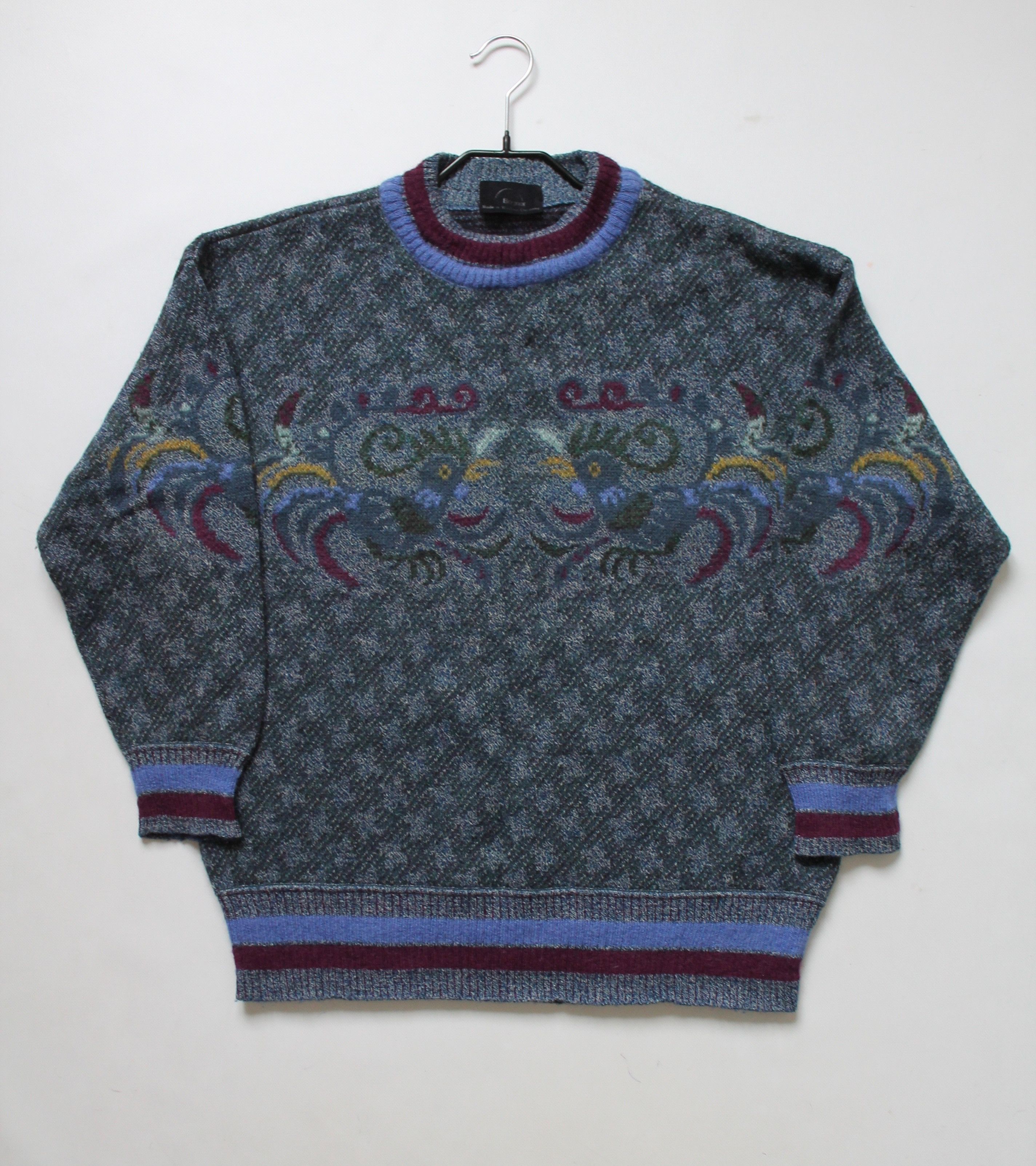 Bogner 80's BOGNER Wool Mohair Alpaca Sweater Rooster Ski Size US M / EU 48-50 / 2 - 6 Thumbnail