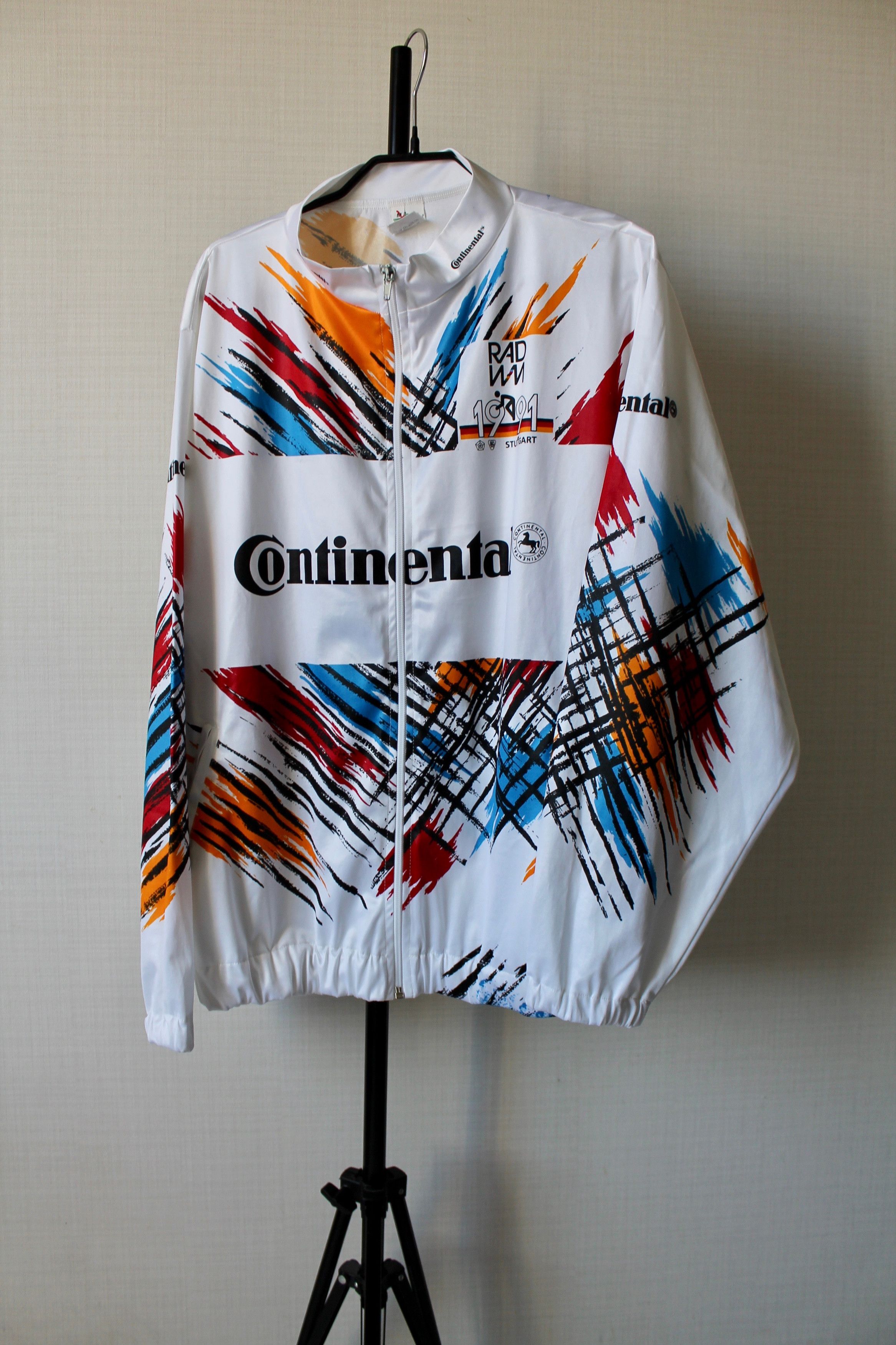 Vintage 1991 UCI Road World Championships Stuttgart Cycling Size US M / EU 48-50 / 2 - 6 Thumbnail