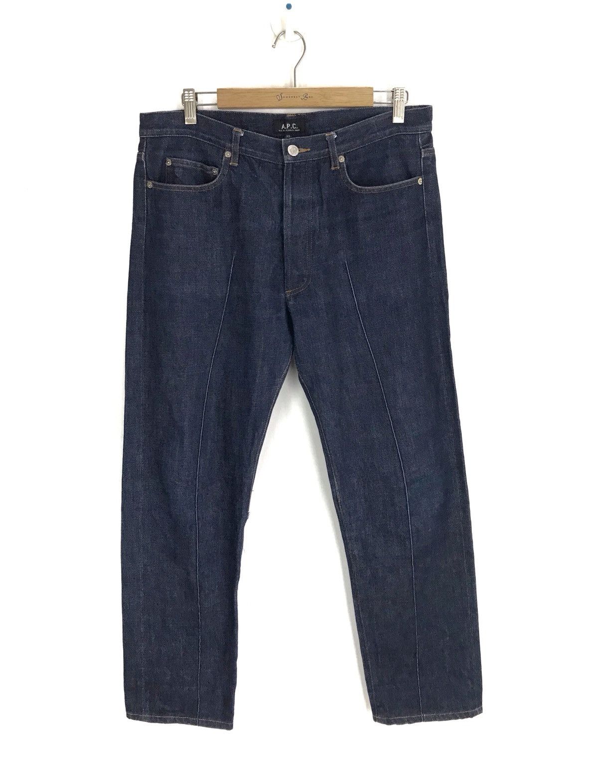 image of Middle Stitched Made In Japan Selvedge Denim Jeans, Men's (Size 33)