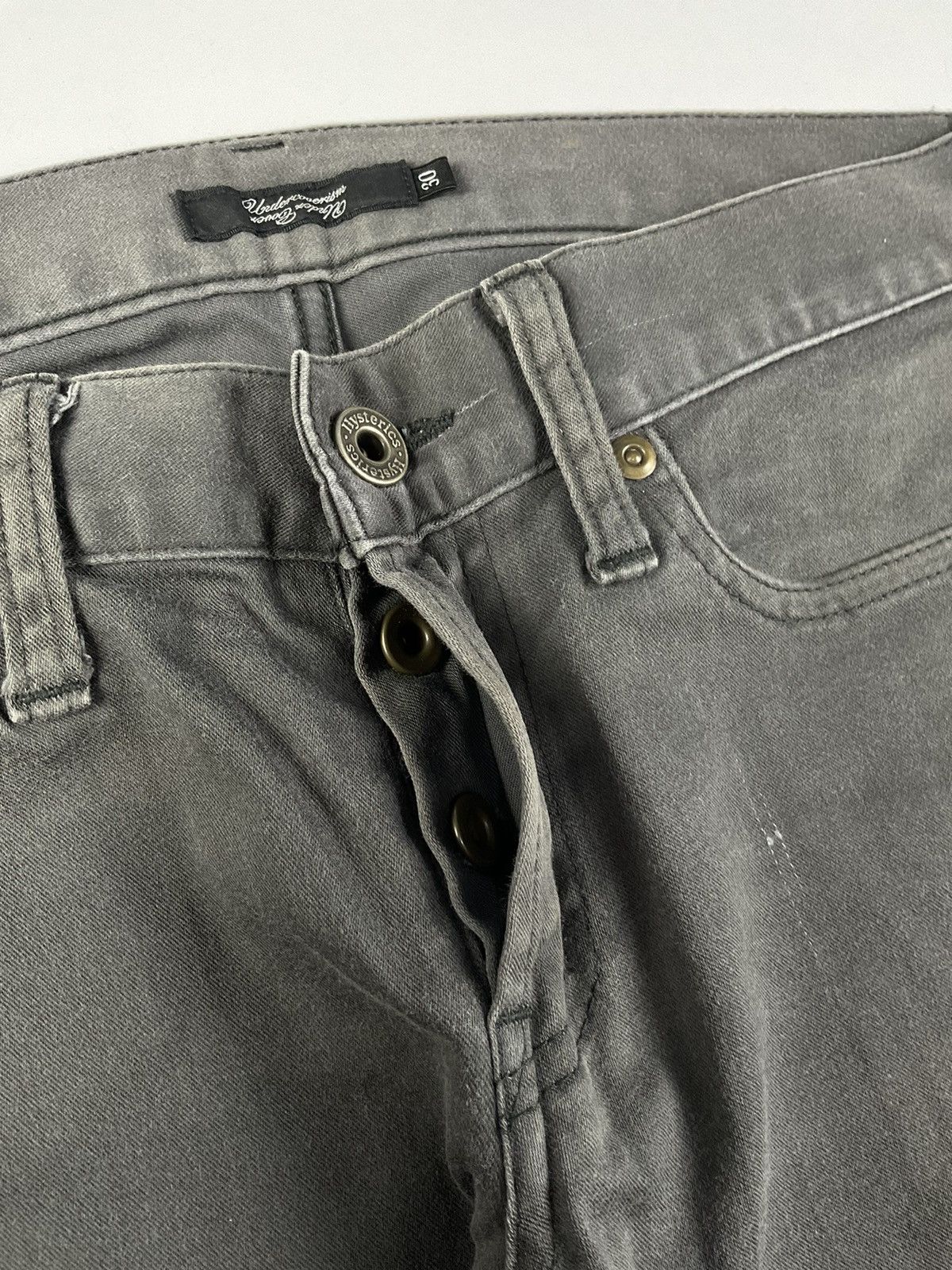 Hysteric Glamour × Undercover Undercover x Hysteric Glamour S/S'09 Skinny Jean Size US 30 / EU 46 - 7 Thumbnail