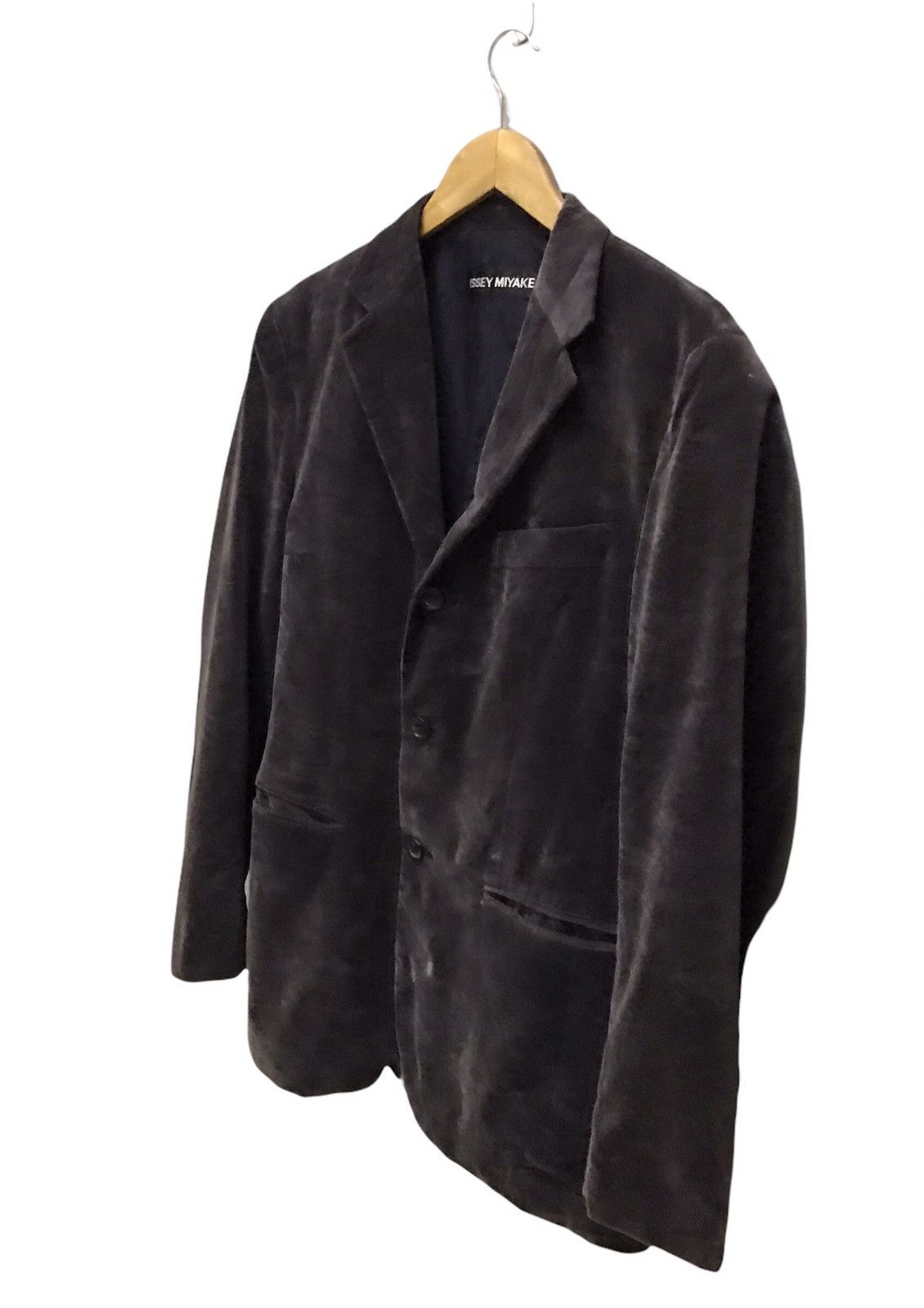 Issey Miyake × Japanese Brand Issey miyake vintage velvet blazer Size 36R - 3 Thumbnail
