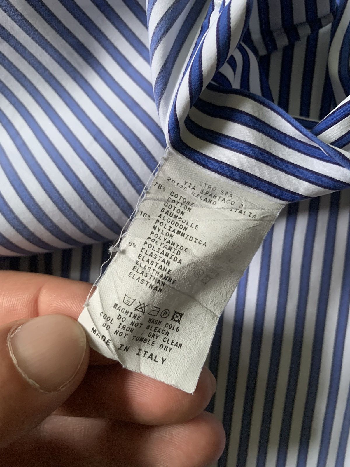 Etro ETRO Stripes Oxford Shirt Button Up LongSleeve Size US L / EU 52-54 / 3 - 6 Thumbnail