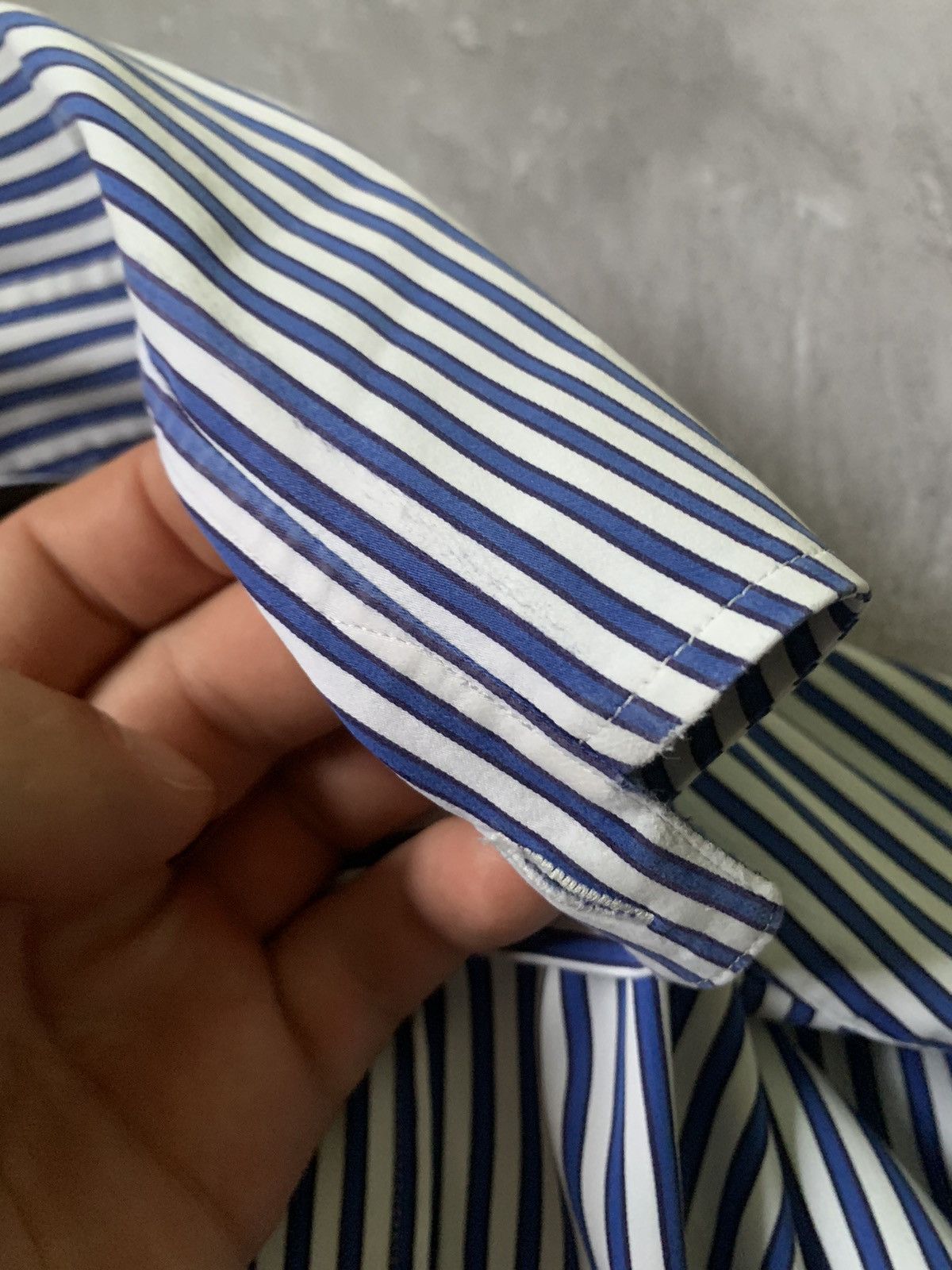 Etro ETRO Stripes Oxford Shirt Button Up LongSleeve Size US L / EU 52-54 / 3 - 10 Thumbnail