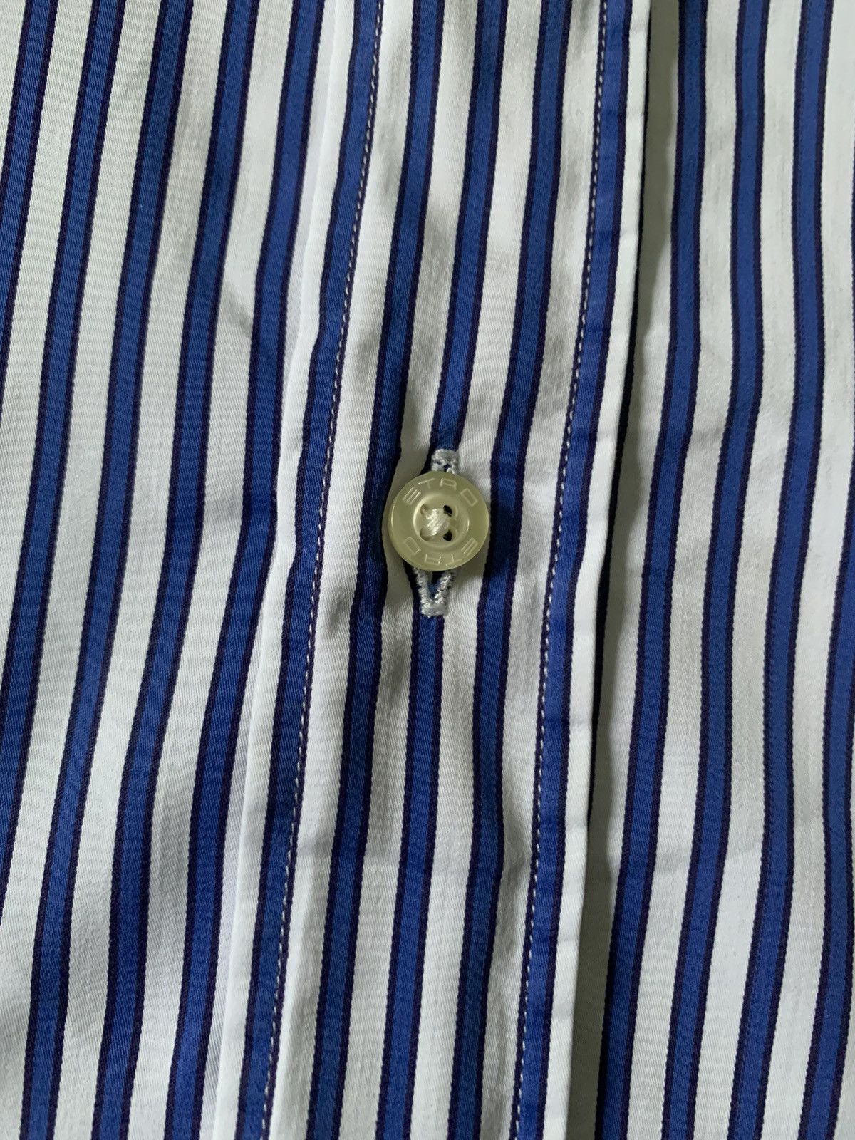 Etro ETRO Stripes Oxford Shirt Button Up LongSleeve Size US L / EU 52-54 / 3 - 4 Thumbnail