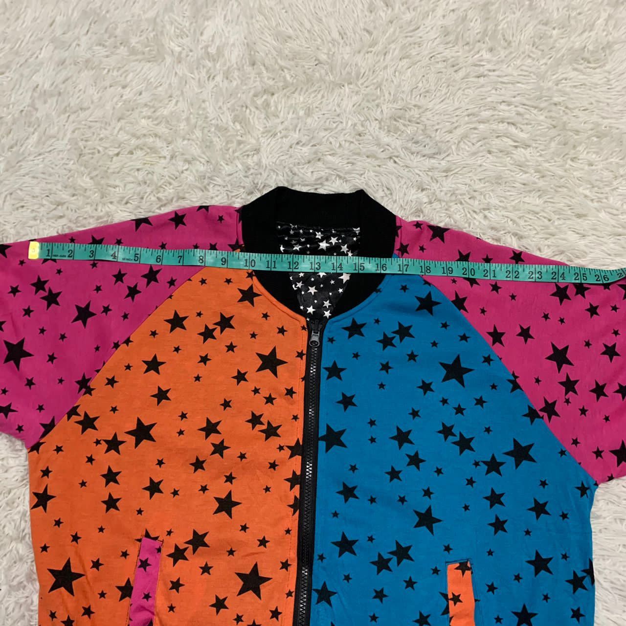 Other Colourful rare design reversible jacket Size US L / EU 52-54 / 3 - 5 Thumbnail