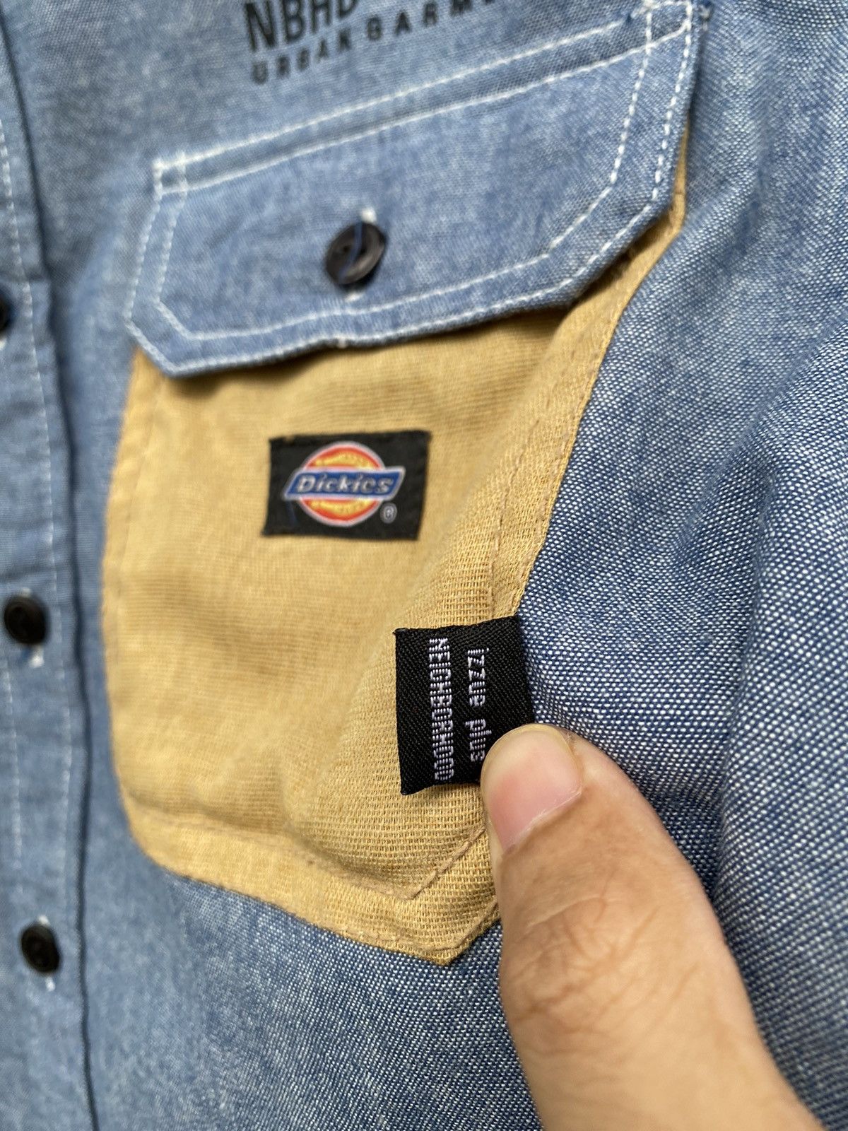 Dickies × Neighborhood × izzue 💥SS2013 NHIZ Dickies x Neighbourhood x Izzue Chambray Blue Size US S / EU 44-46 / 1 - 8 Thumbnail