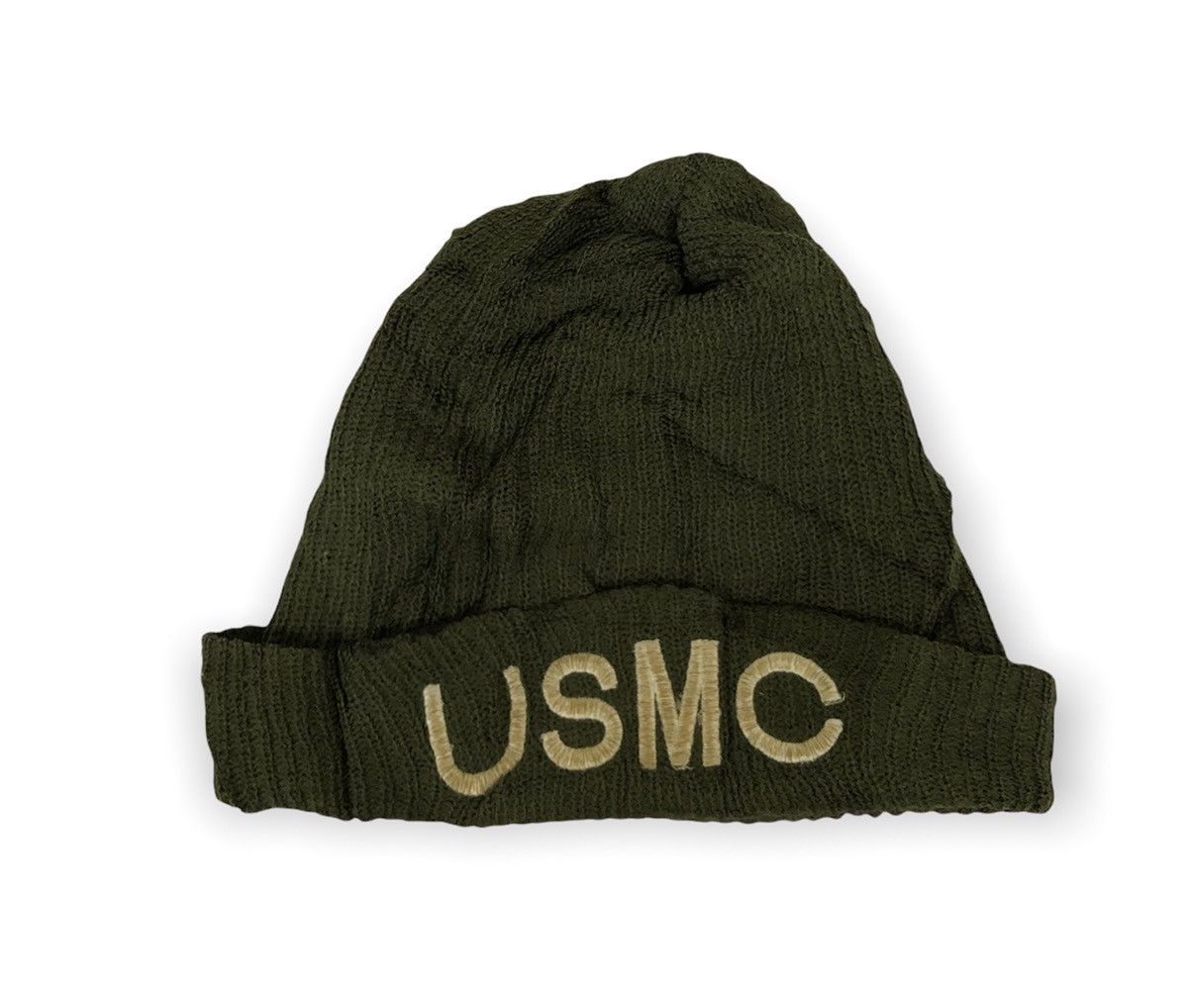 Vintage Vintage USMC Military Beanie Size ONE SIZE - 4 Thumbnail