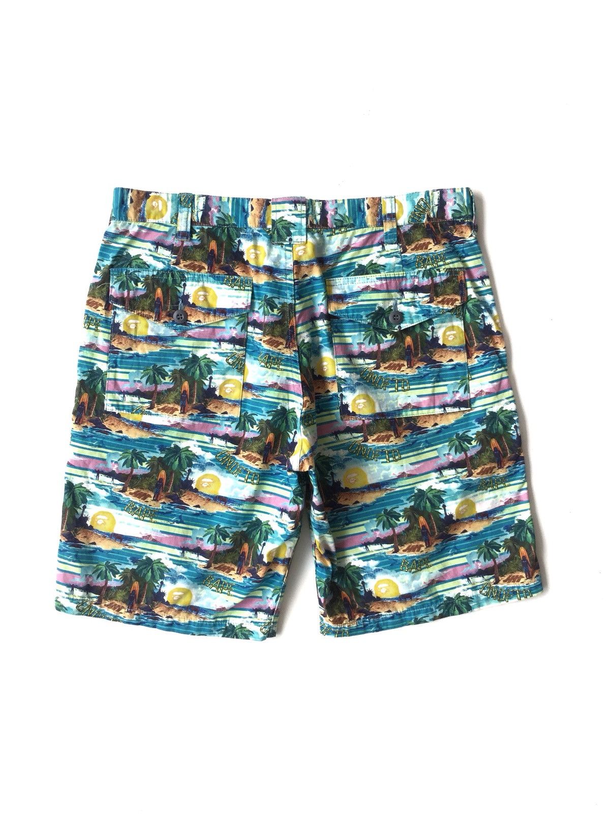 Bape × Undefeated SS12 Bape x Undefeated Shorts Size US 34 / EU 50 - 7 Thumbnail