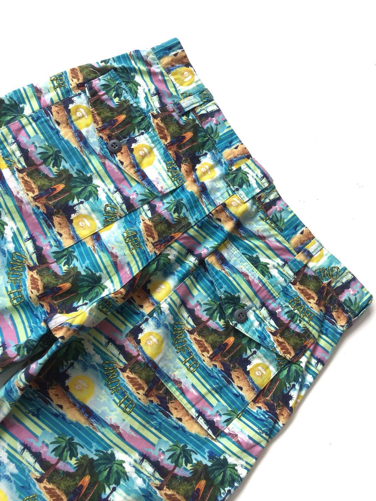 Bape × Undefeated SS12 Bape x Undefeated Shorts Size US 34 / EU 50 - 8 Thumbnail