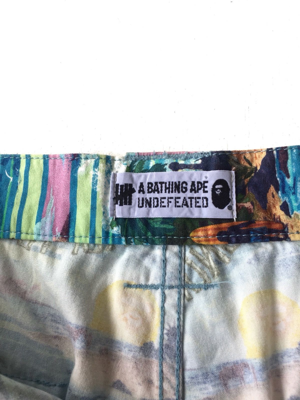 Bape × Undefeated SS12 Bape x Undefeated Shorts Size US 34 / EU 50 - 9 Thumbnail