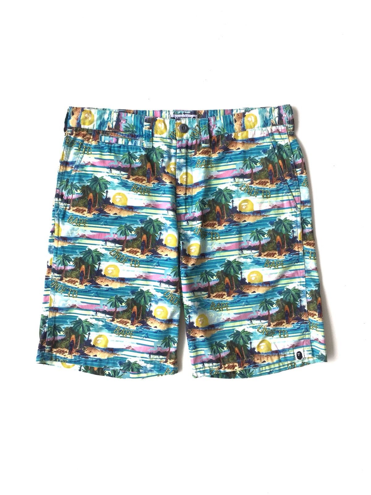 Bape x undefeated shorts hotsell