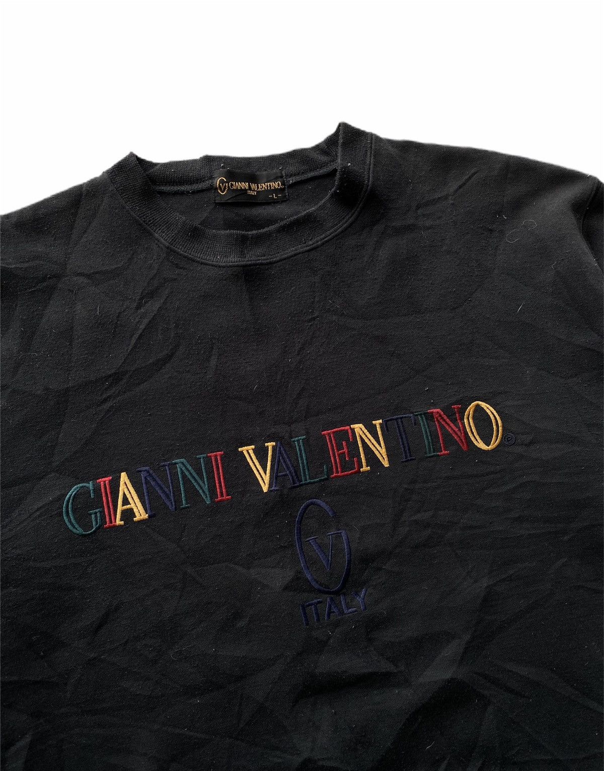 Gianni Valentino Gianni Valentino Multicolour Embroidery Sweatshirt Size US L / EU 52-54 / 3 - 2 Thumbnail