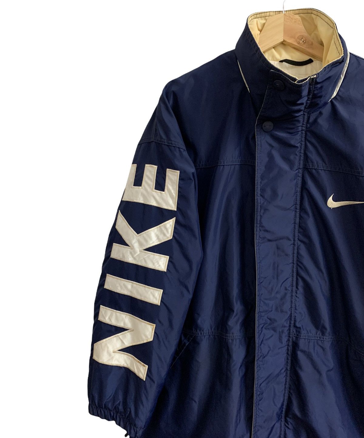 Nike Vintage 90s NIKE Oversized Jacket Size US L / EU 52-54 / 3 - 4 Thumbnail