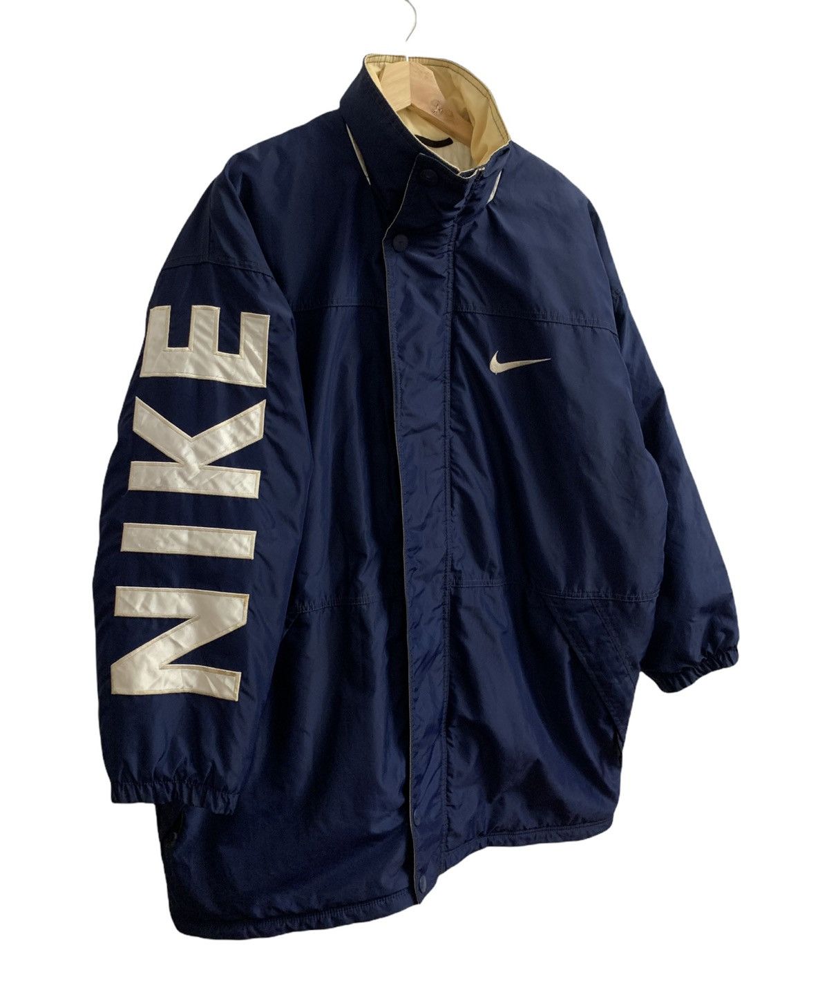 Nike Vintage 90s NIKE Oversized Jacket Size US L / EU 52-54 / 3 - 5 Thumbnail