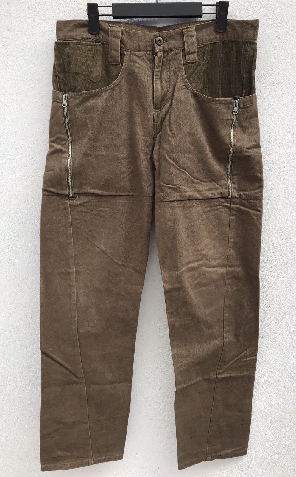 Japanese Brand Japanese Brand Kittle Double Waisted Pocket Zipper Pant Size US 34 / EU 50 - 3 Thumbnail