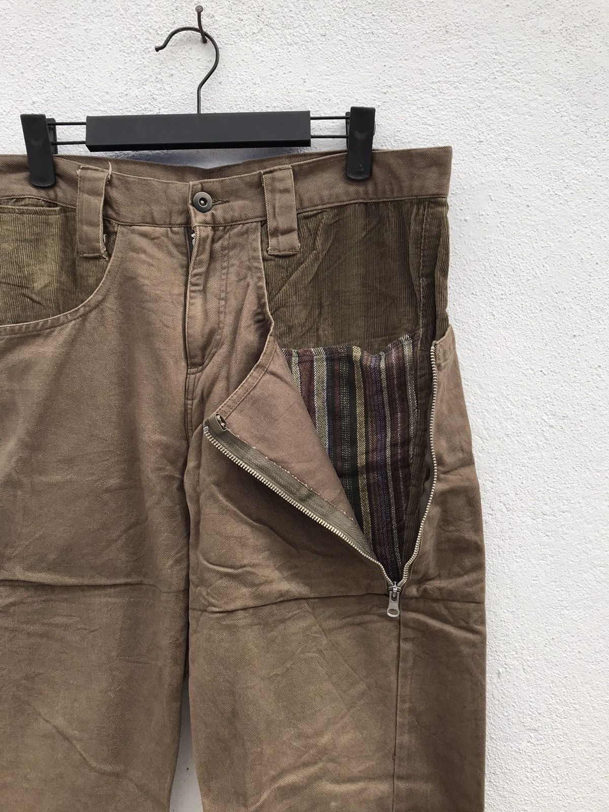 Japanese Brand Japanese Brand Kittle Double Waisted Pocket Zipper Pant Size US 34 / EU 50 - 2 Thumbnail