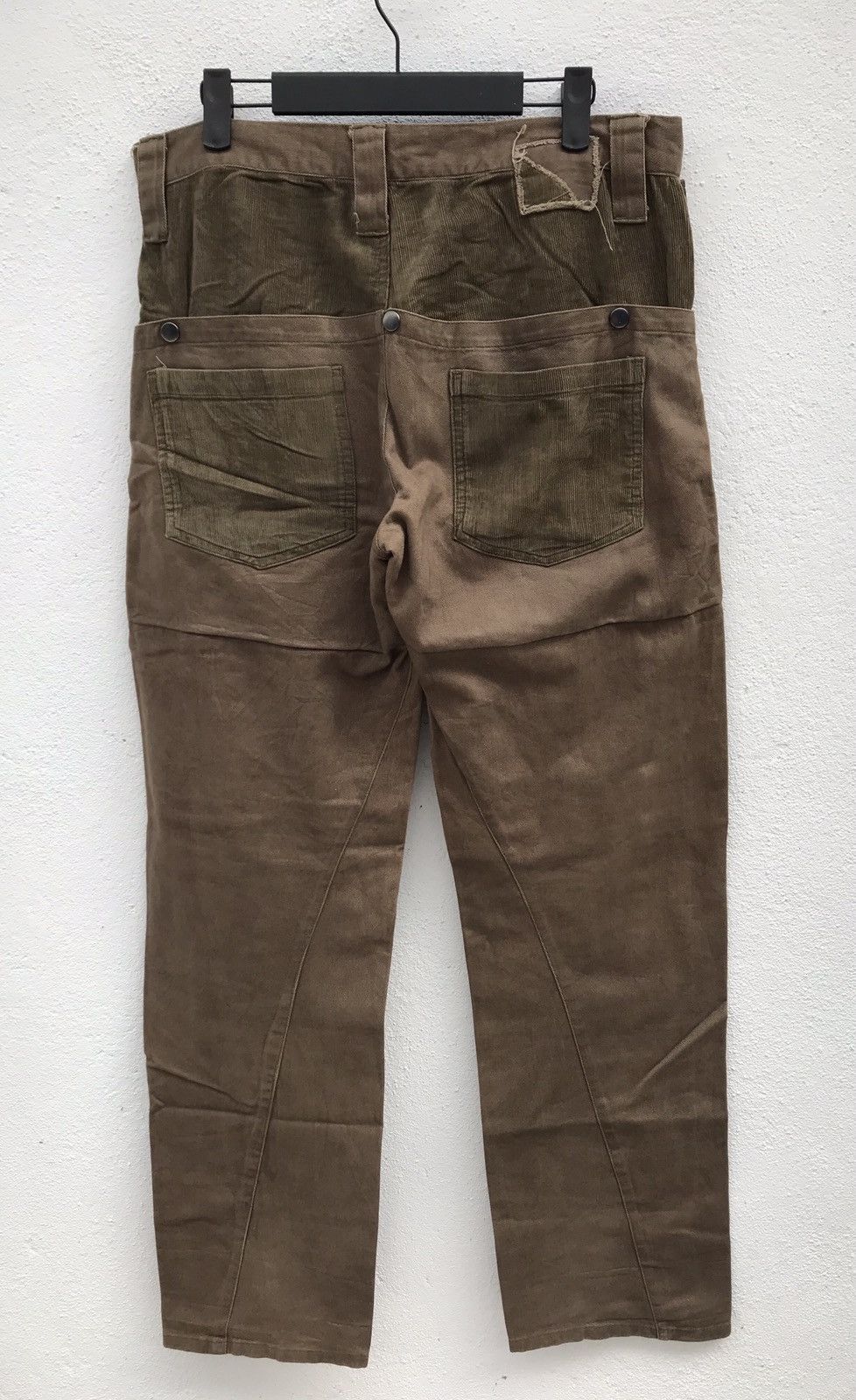 Japanese Brand Japanese Brand Kittle Double Waisted Pocket Zipper Pant Size US 34 / EU 50 - 6 Thumbnail