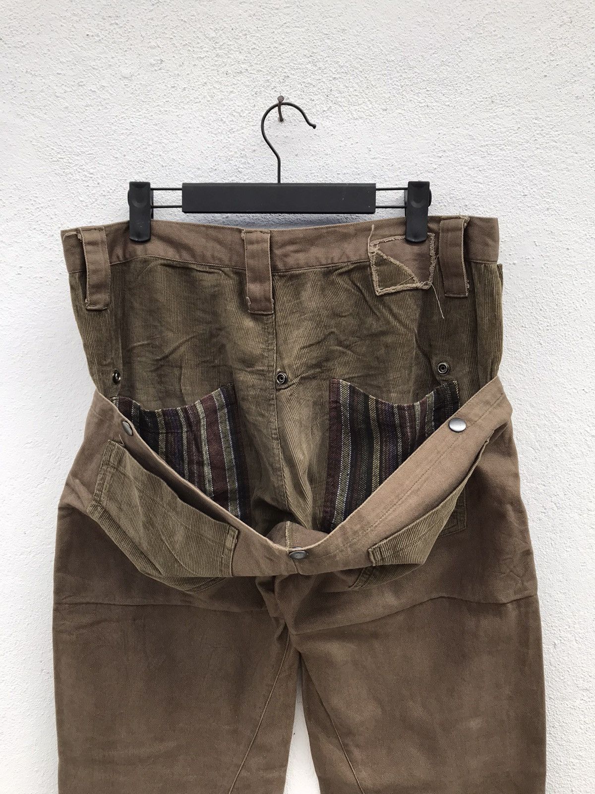 Japanese Brand Japanese Brand Kittle Double Waisted Pocket Zipper Pant Size US 34 / EU 50 - 1 Thumbnail