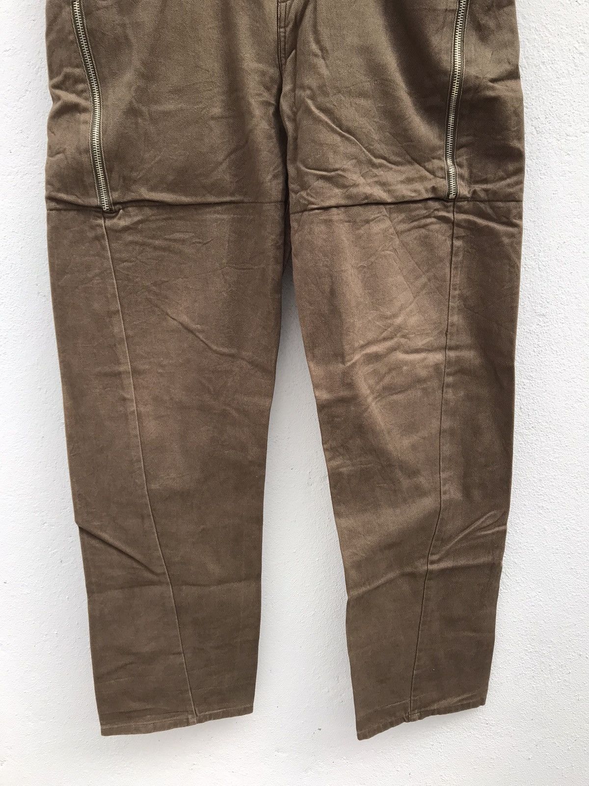 Japanese Brand Japanese Brand Kittle Double Waisted Pocket Zipper Pant Size US 34 / EU 50 - 5 Thumbnail