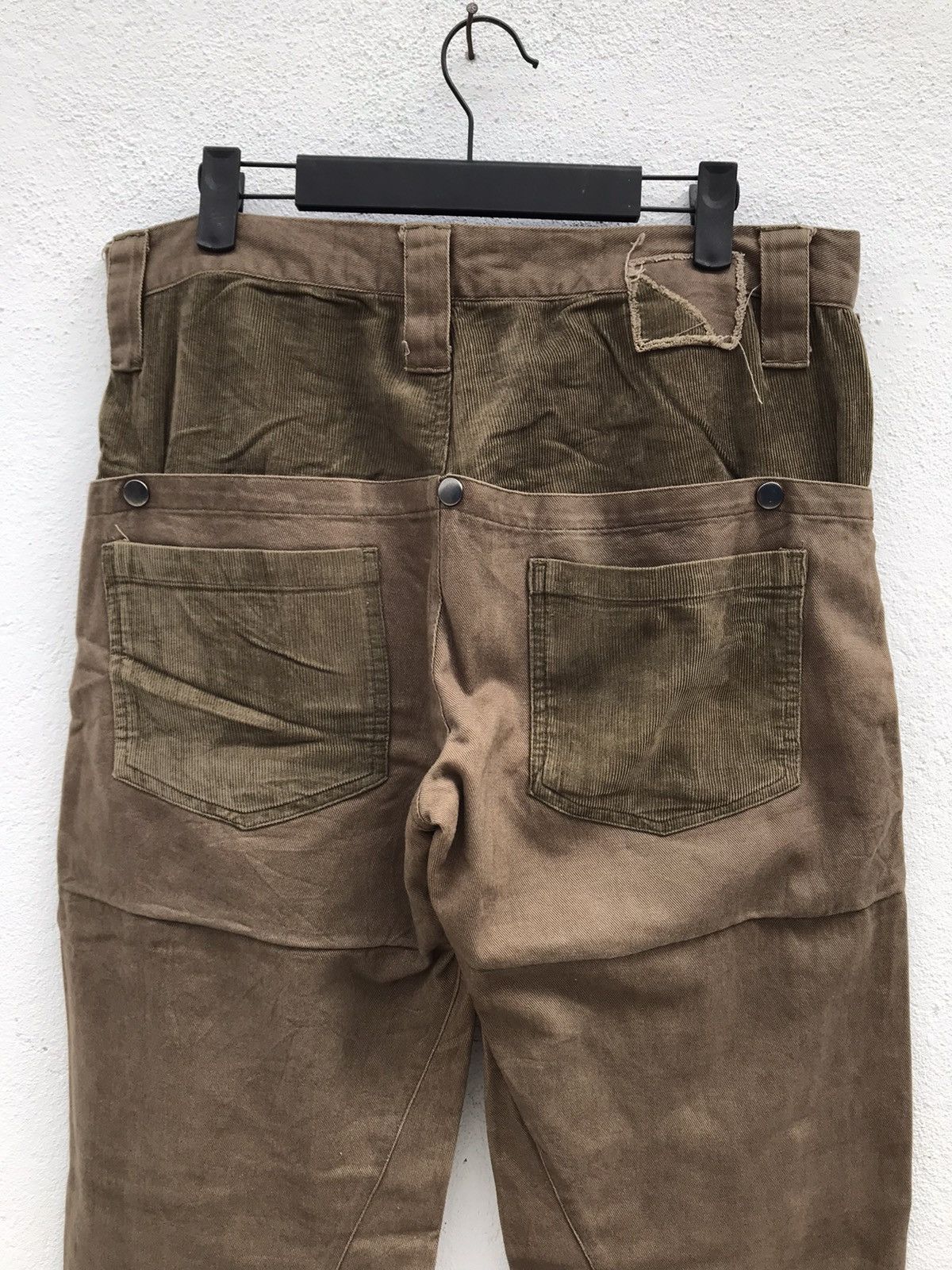 Japanese Brand Japanese Brand Kittle Double Waisted Pocket Zipper Pant Size US 34 / EU 50 - 7 Thumbnail